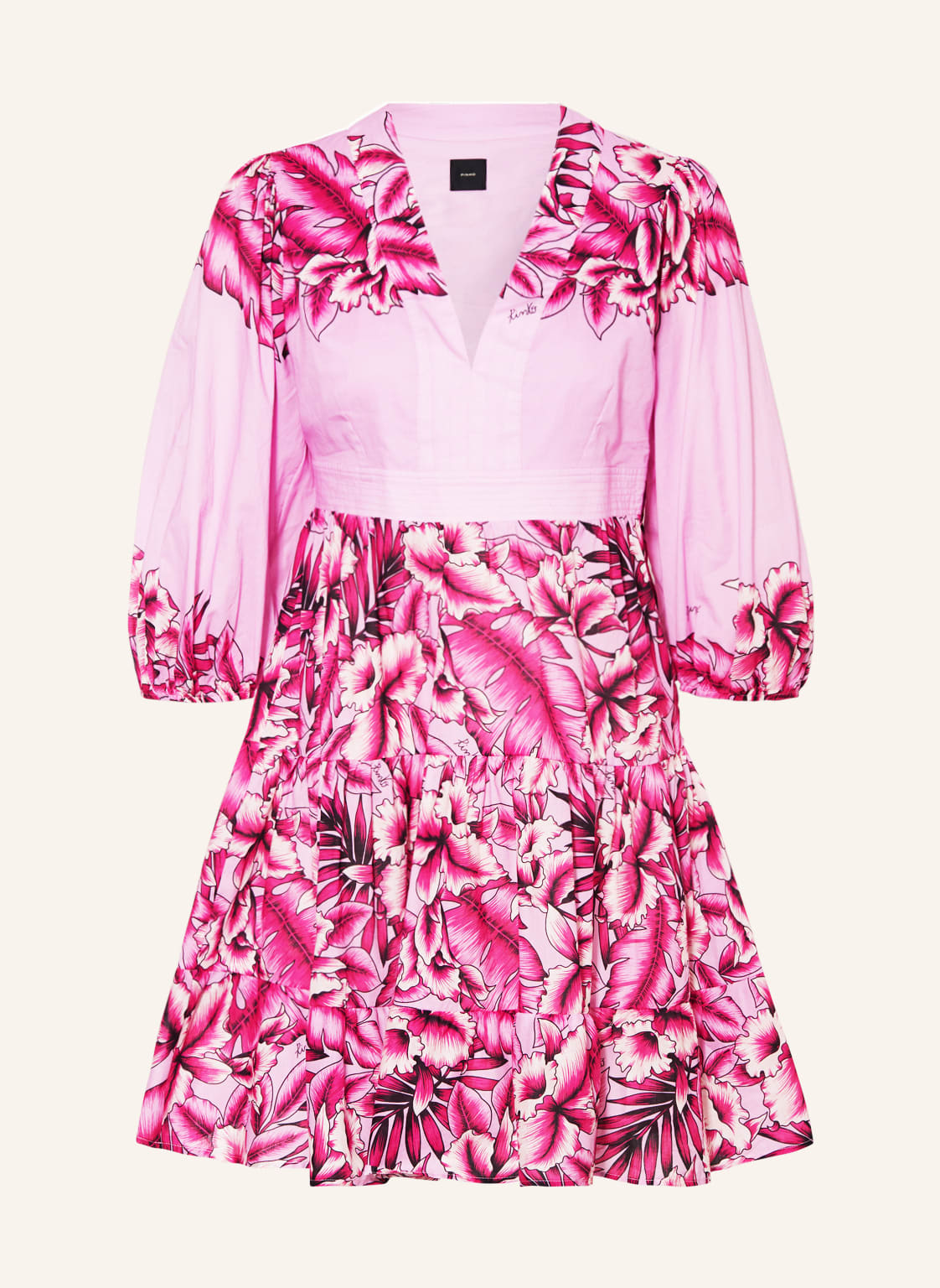 Image of Pinko Kleid Balto Mit 3/4-Arm violett