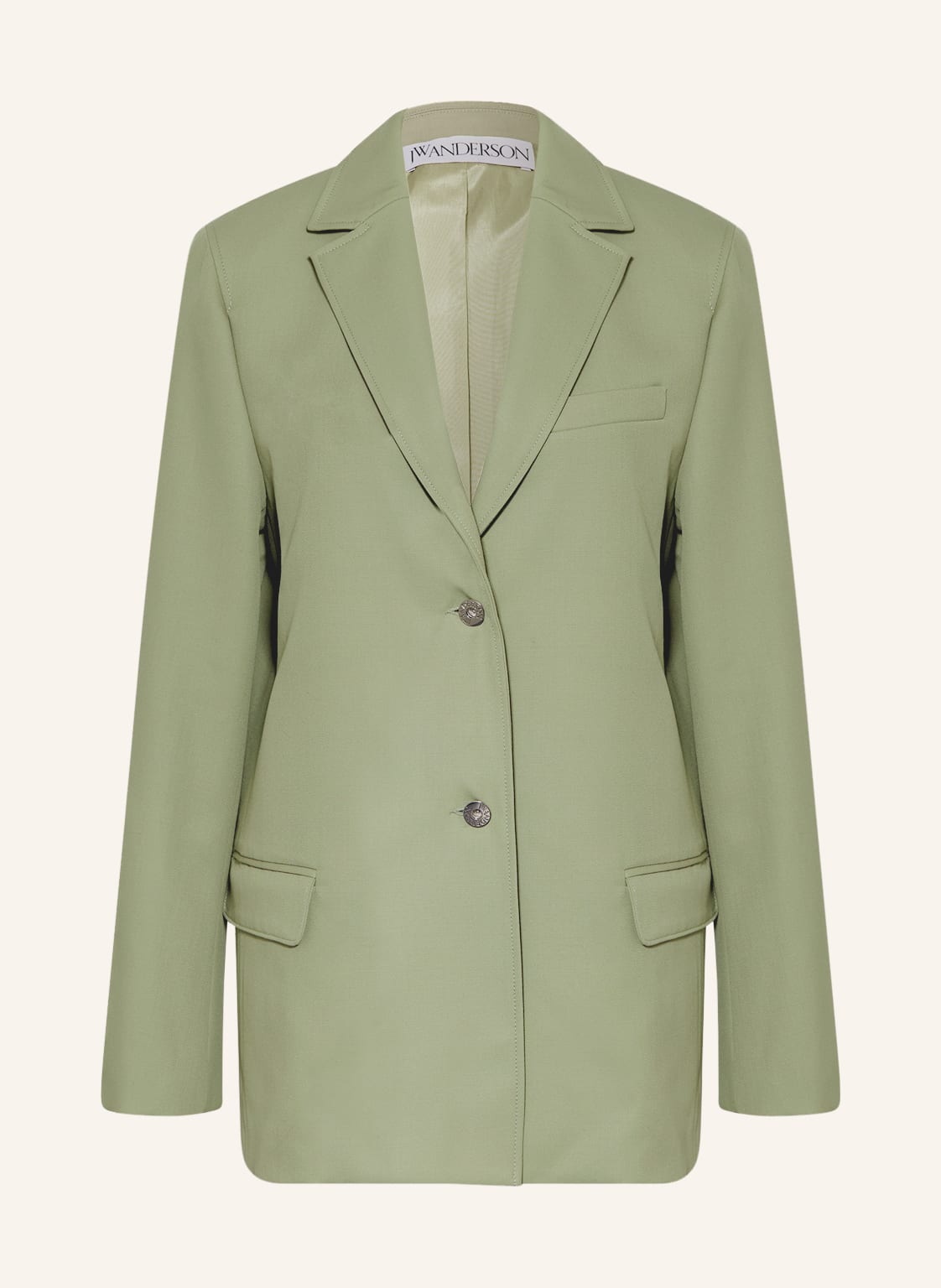 Image of Jw Anderson Oversized-Blazer gruen