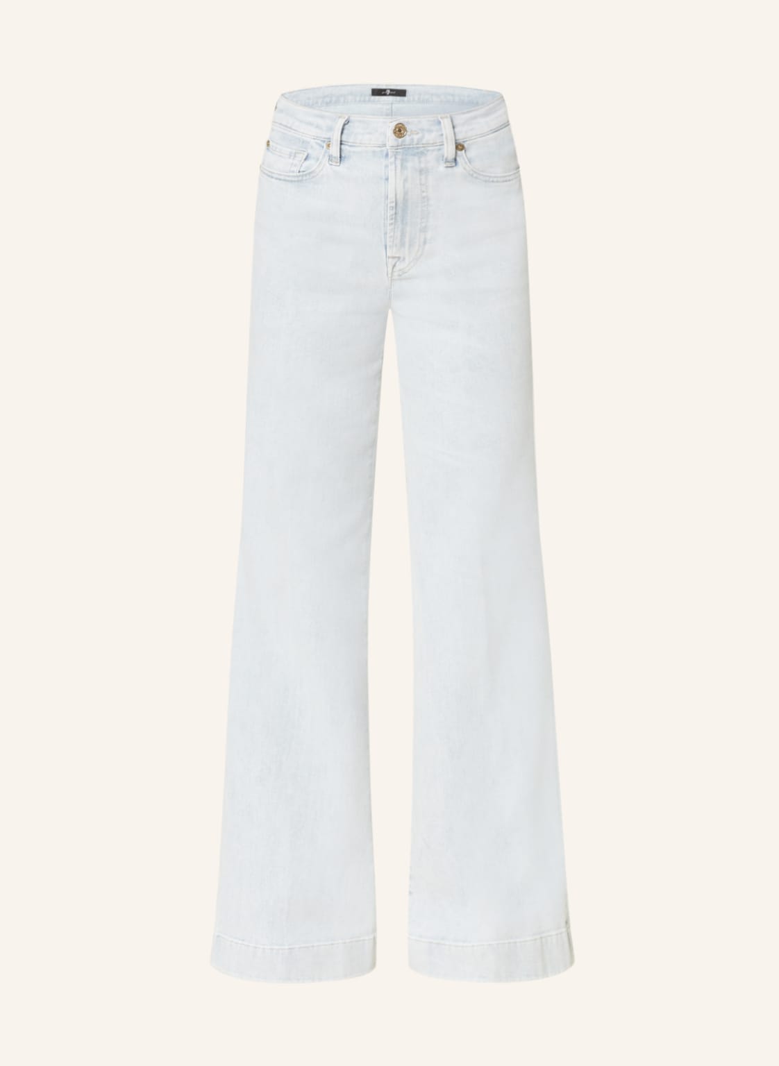 Image of 7 For All Mankind Flared Jeans Modern Dojo Summertime blau