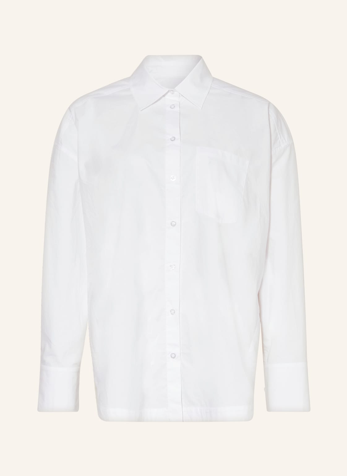 Image of Remain Birger Christensen Oversized-Hemdbluse weiss