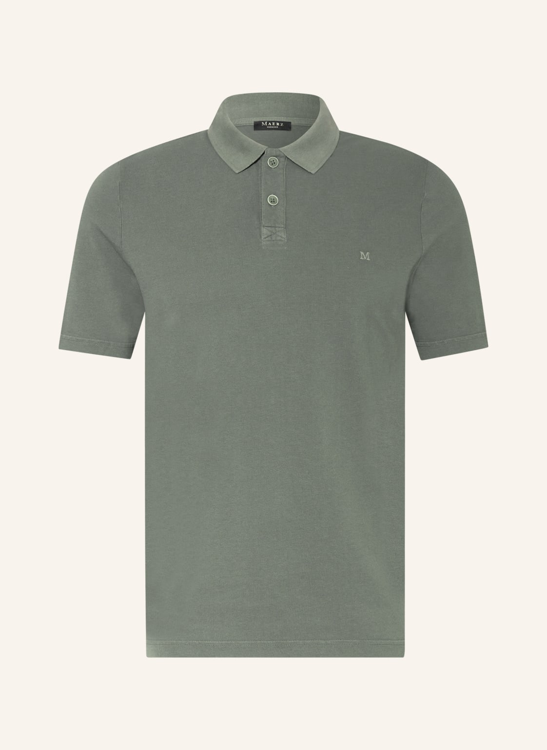 Image of Maerz Muenchen Piqué-Poloshirt gruen