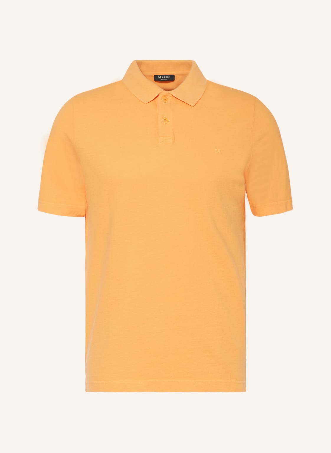 Image of Maerz Muenchen Piqué-Poloshirt orange