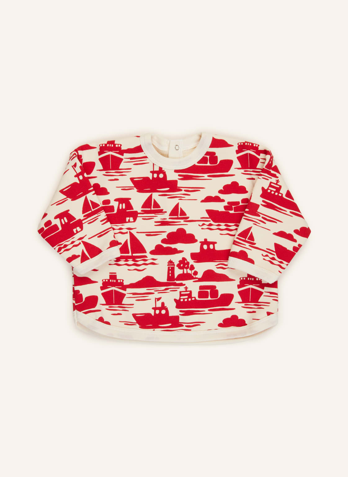 Image of Petit Bateau Sweatshirt weiss