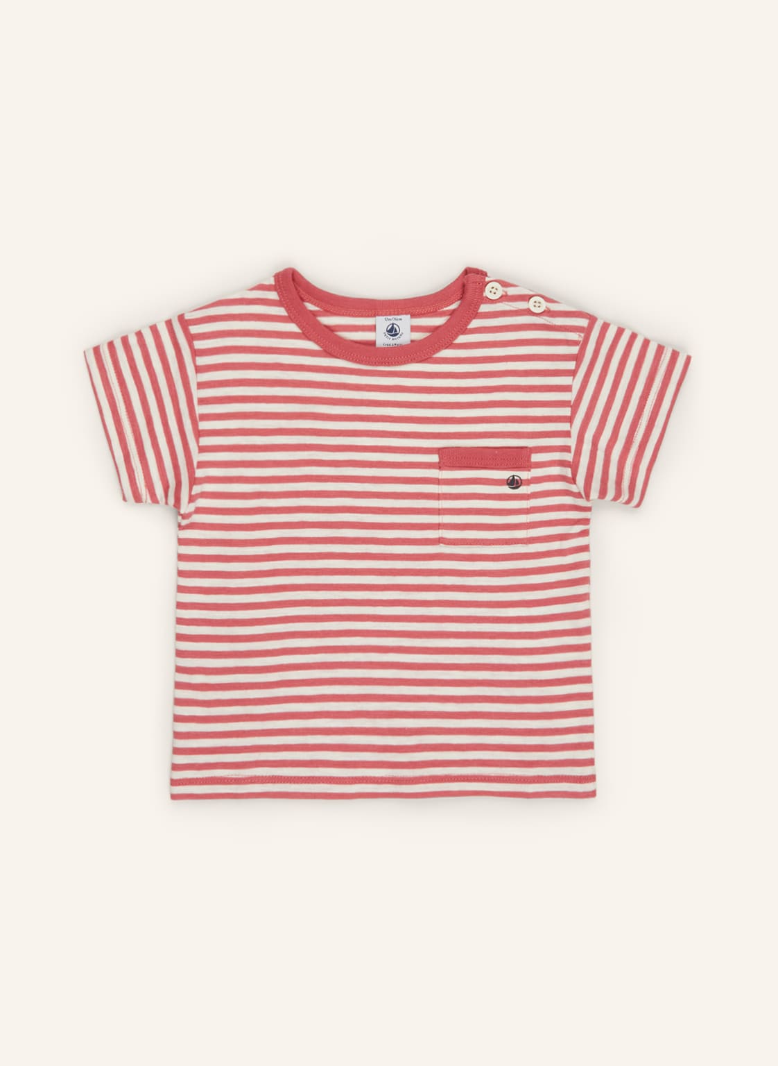 Image of Petit Bateau T-Shirt rot