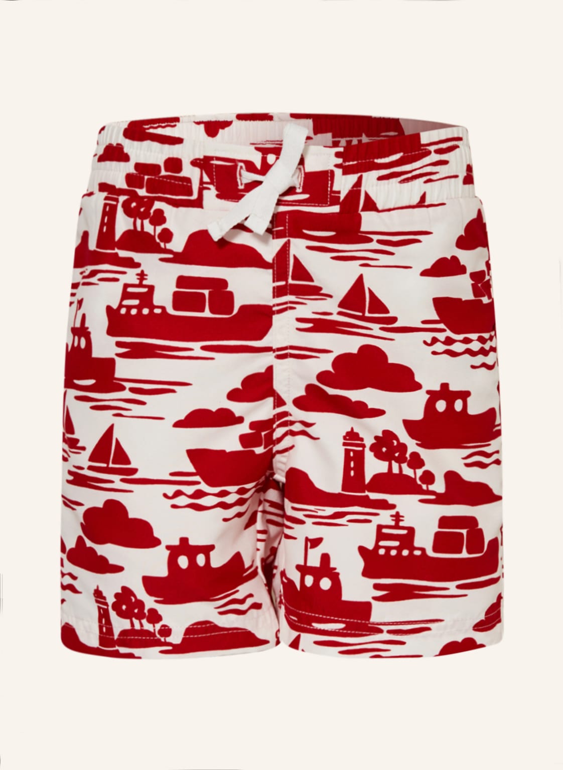 Image of Petit Bateau Badeshorts rot