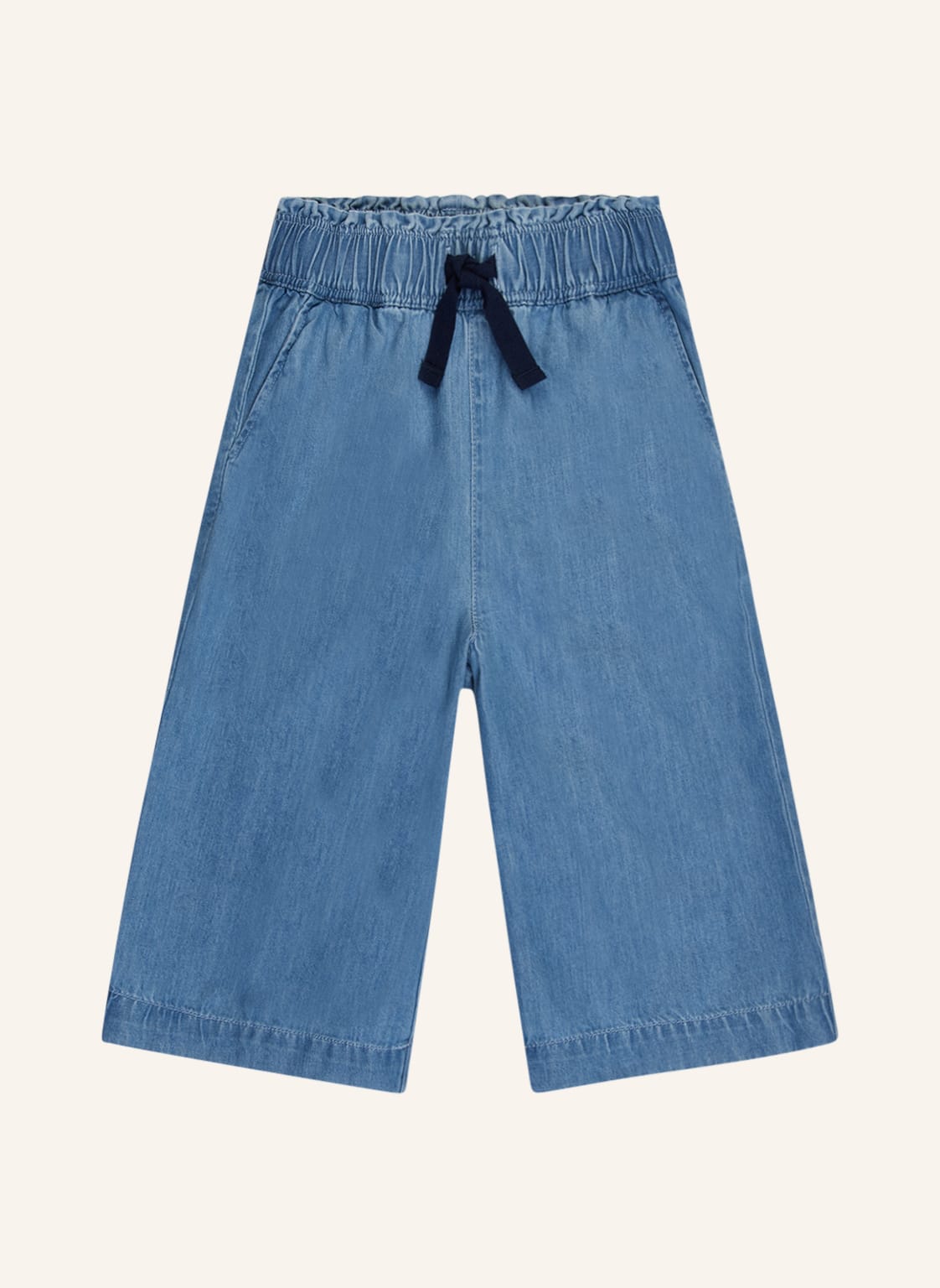 Image of Petit Bateau Jeans-Culotte blau