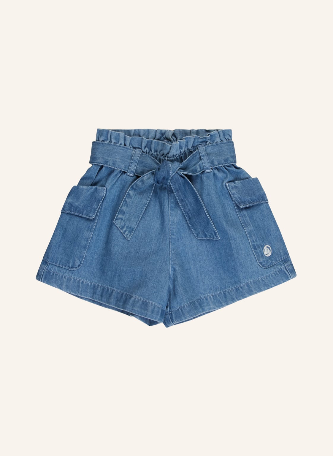 Image of Petit Bateau Jeansshorts blau