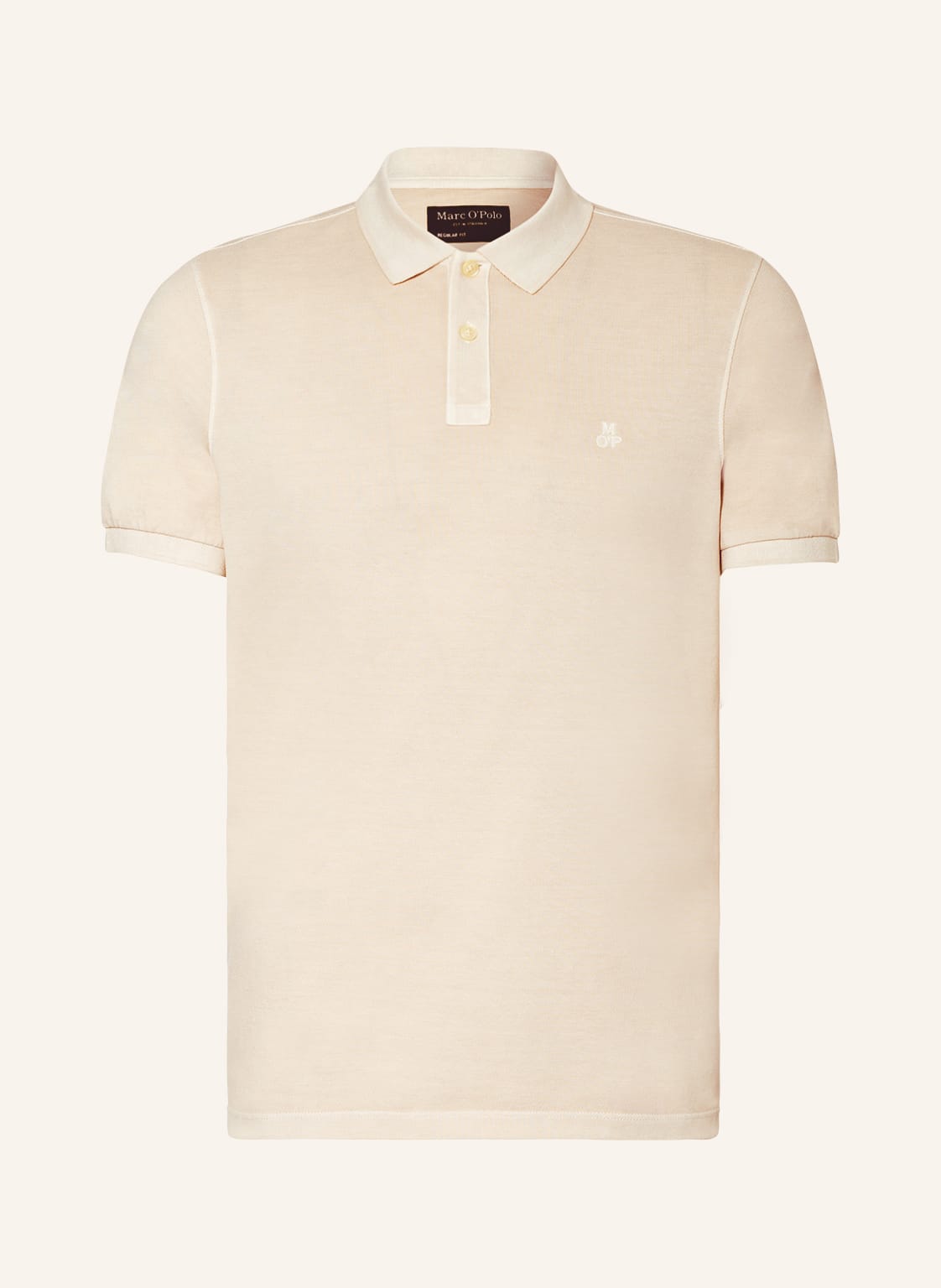 Image of Marc O'polo Piqué-Poloshirt Regular Fit beige