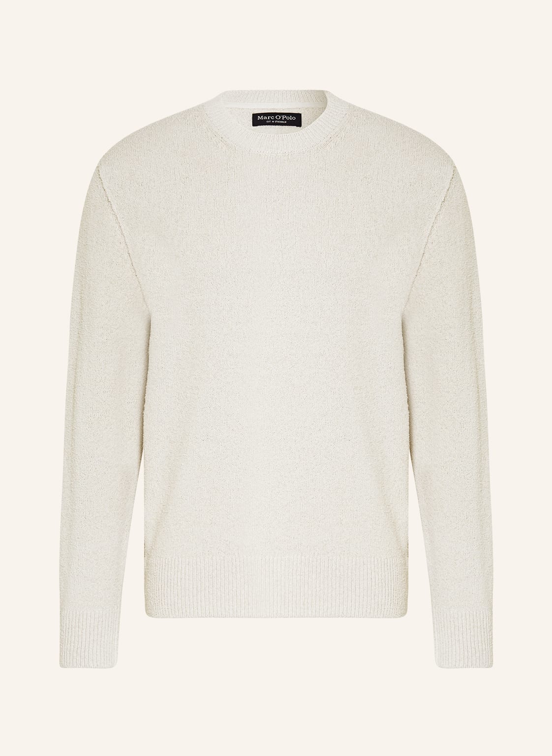 Image of Marc O'polo Bouclé-Pullover grau