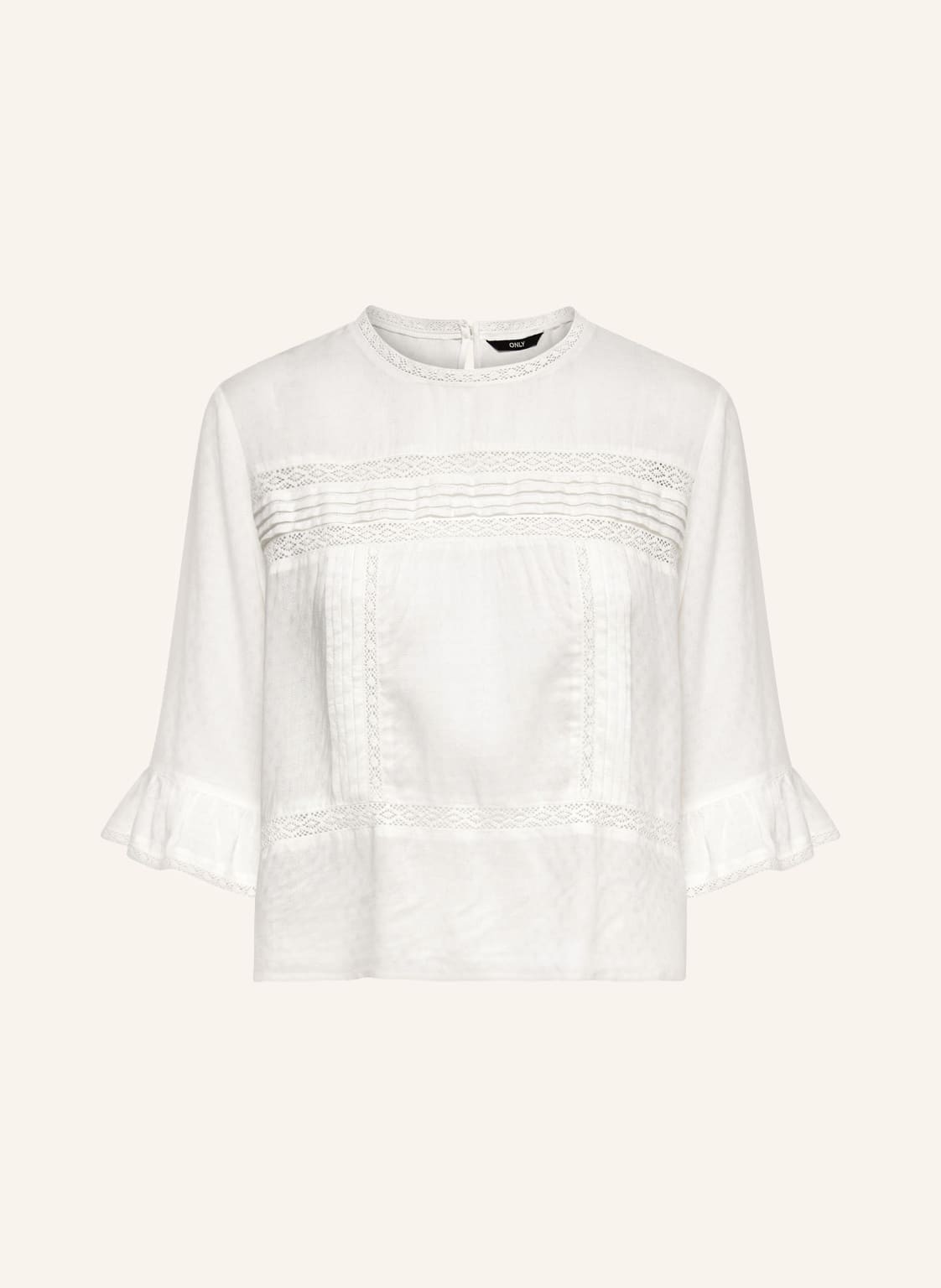 Image of Only Blusenshirt Mit 3/4-Arm weiss