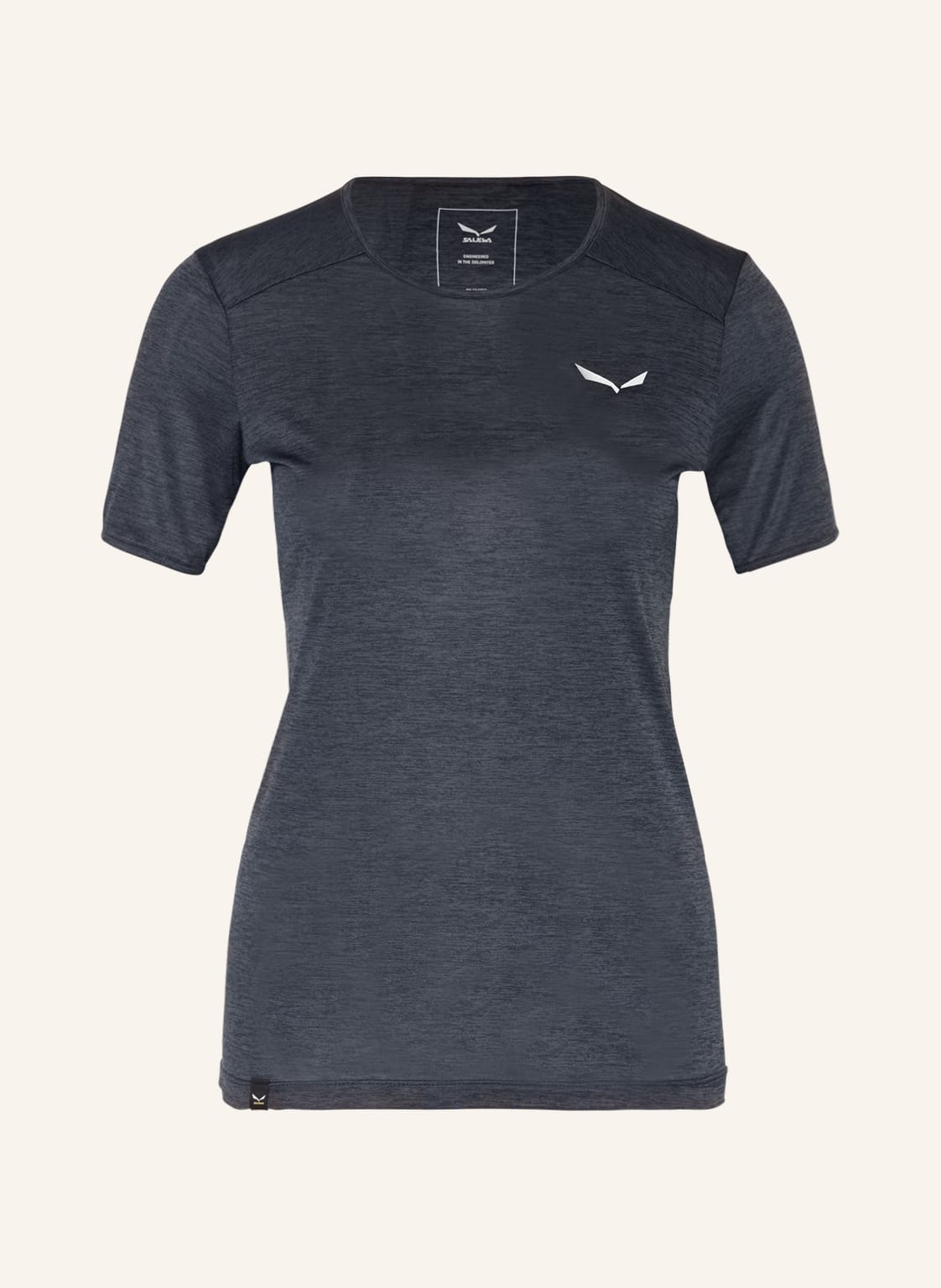 Image of Salewa T-Shirt Puez Graphic 2 Mit Uv-Schutz 50+ Und Mesh schwarz