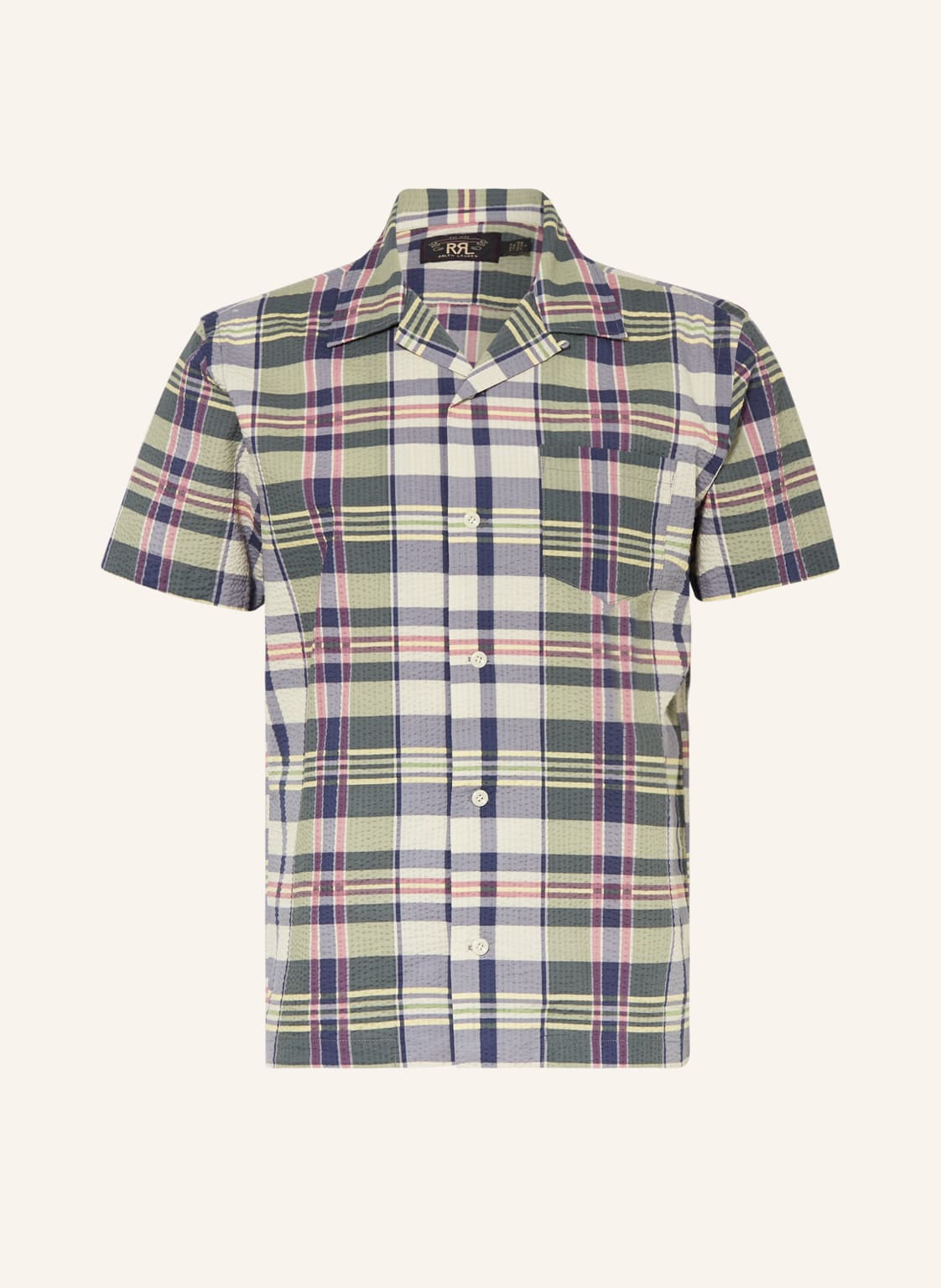 Image of Rrl Resorthemd Regular Fit gruen