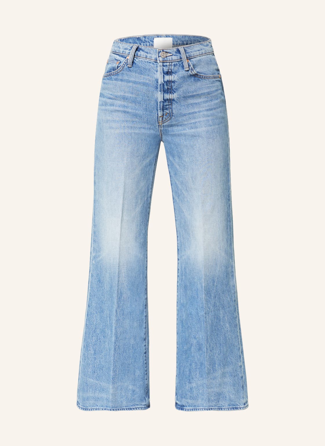 Image of Mother Flared Jeans Tomcat Roller blau