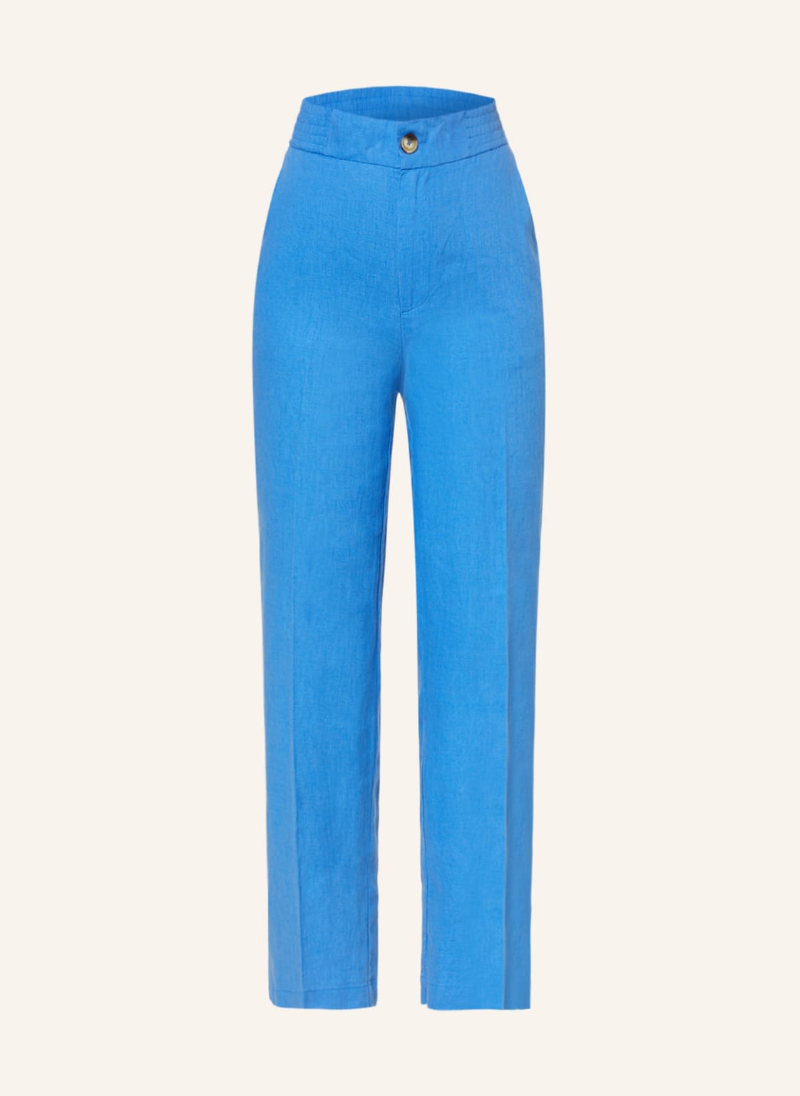 Image of Oui Leinenhose blau