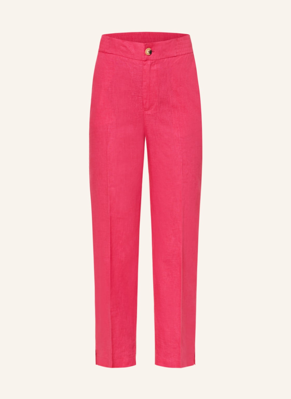 Image of Oui Leinenhose pink