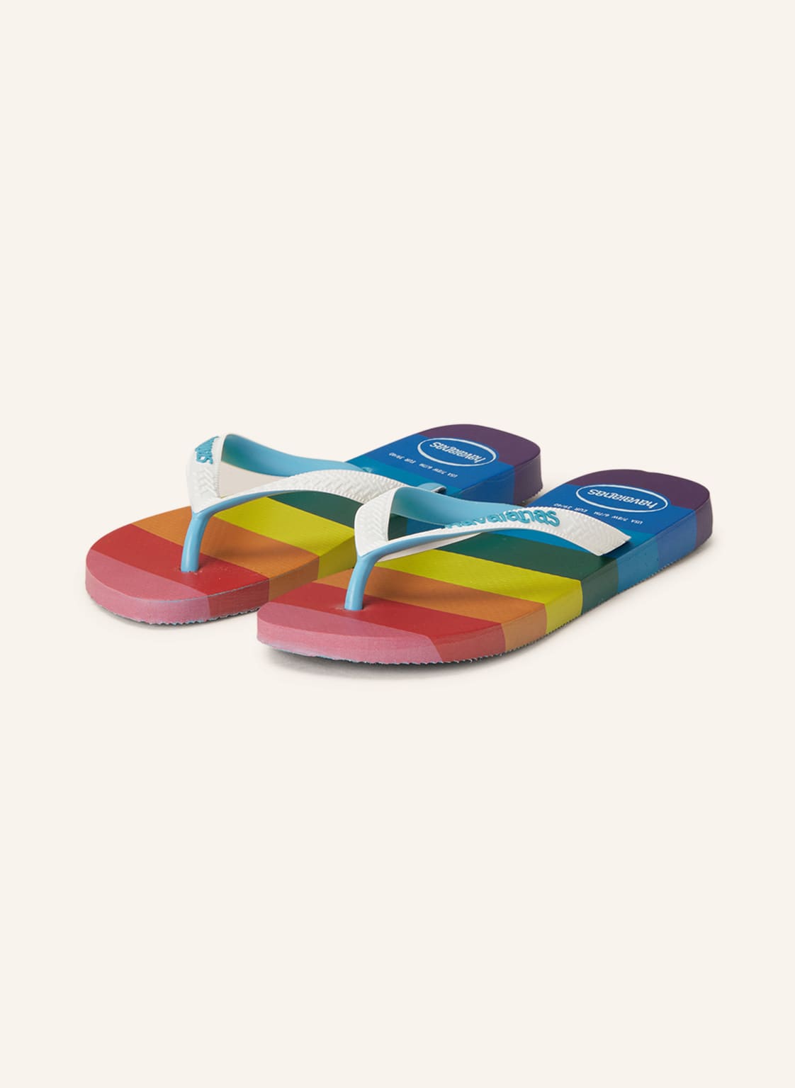 Image of Havaianas Zehentrenner Top Pride Allover blau