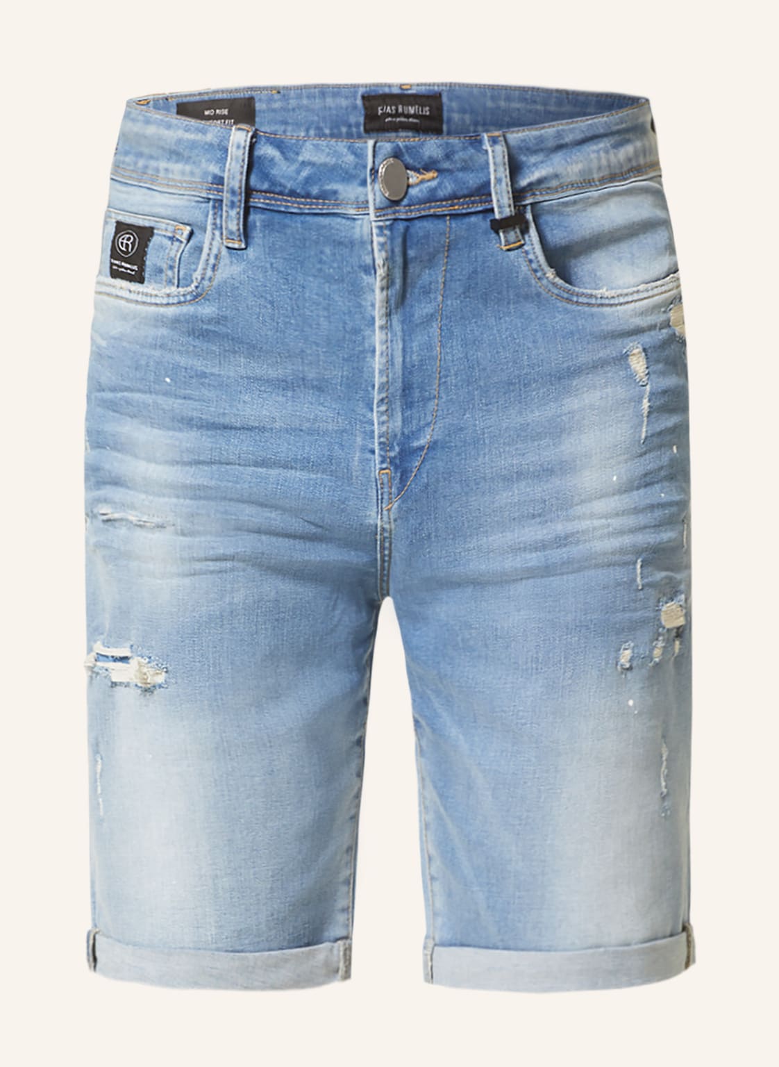 Image of Er Elias Rumelis Jeansshorts Erlaurin Comfort Fit blau