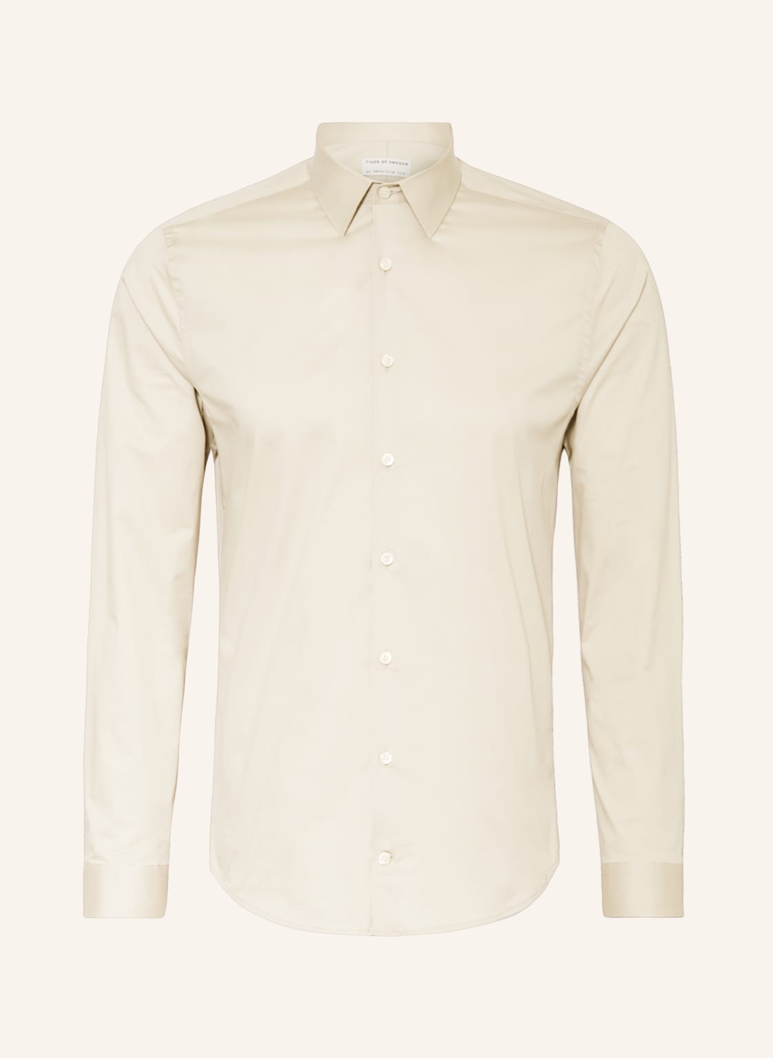 Image of Tiger Of Sweden Hemd Filbrodie Extra Slim Fit beige
