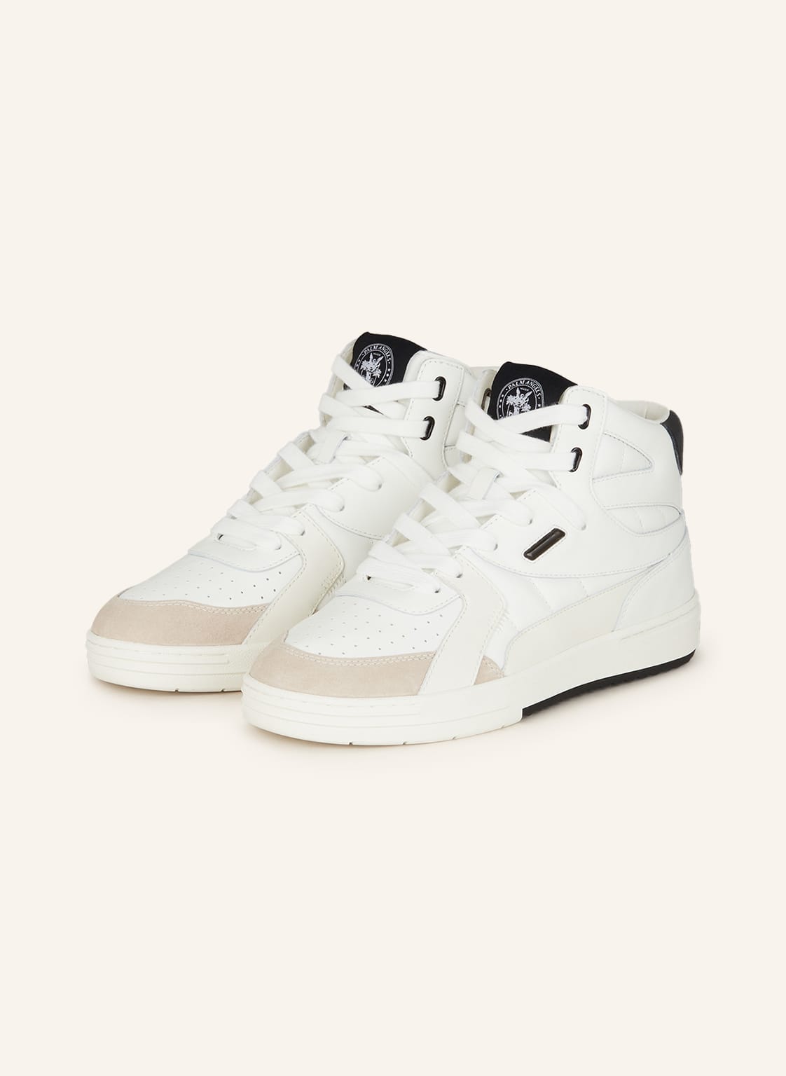 Image of Palm Angels Hightop-Sneaker weiss