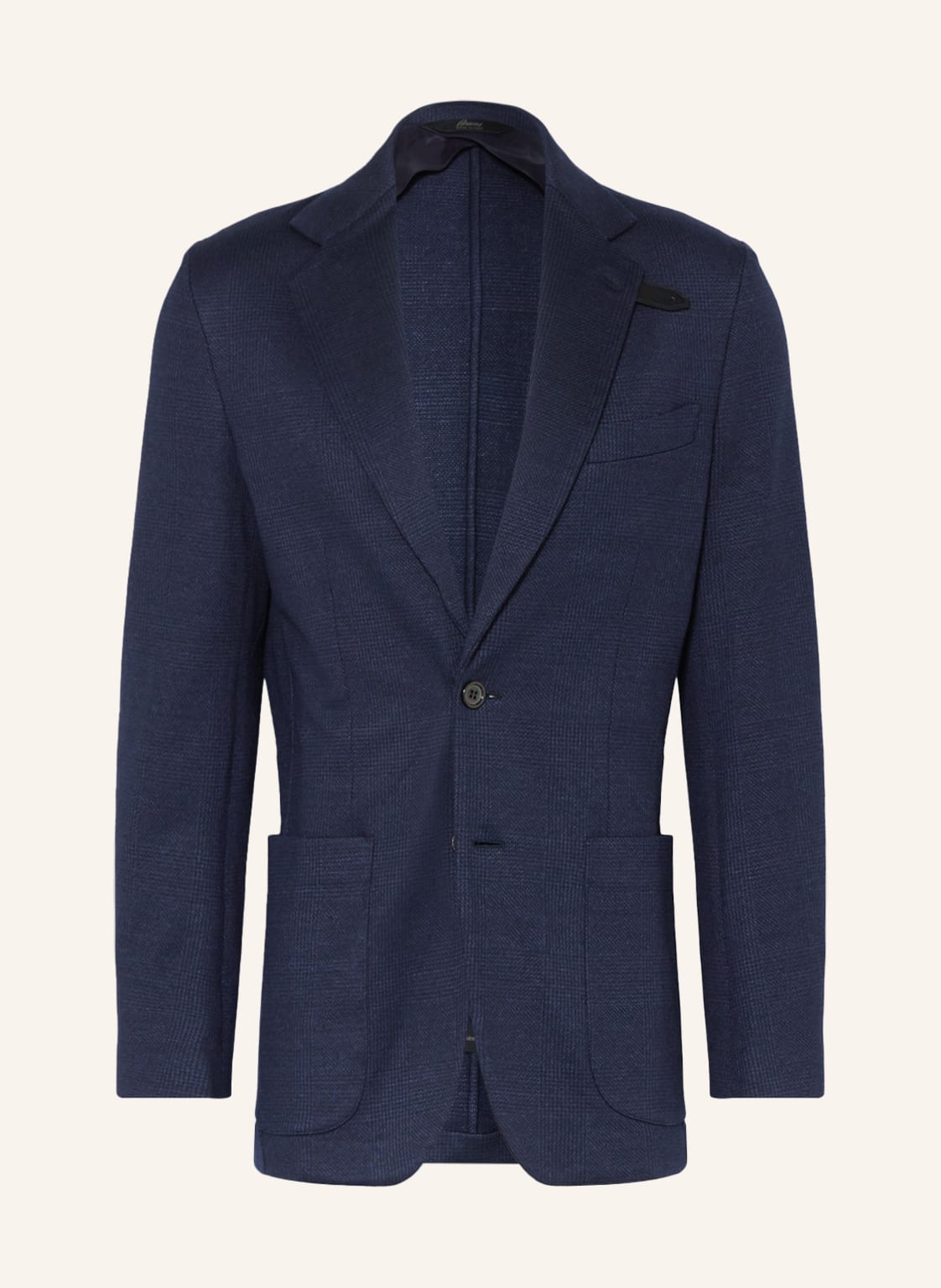 Image of Brioni Sakko Extra Slim Fit Mit Cashmere Und Leinen blau