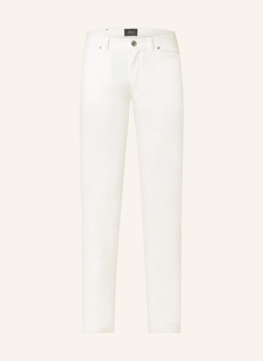 Image of Brioni Jeans Meribel Slim Fit Mit Leinen weiss