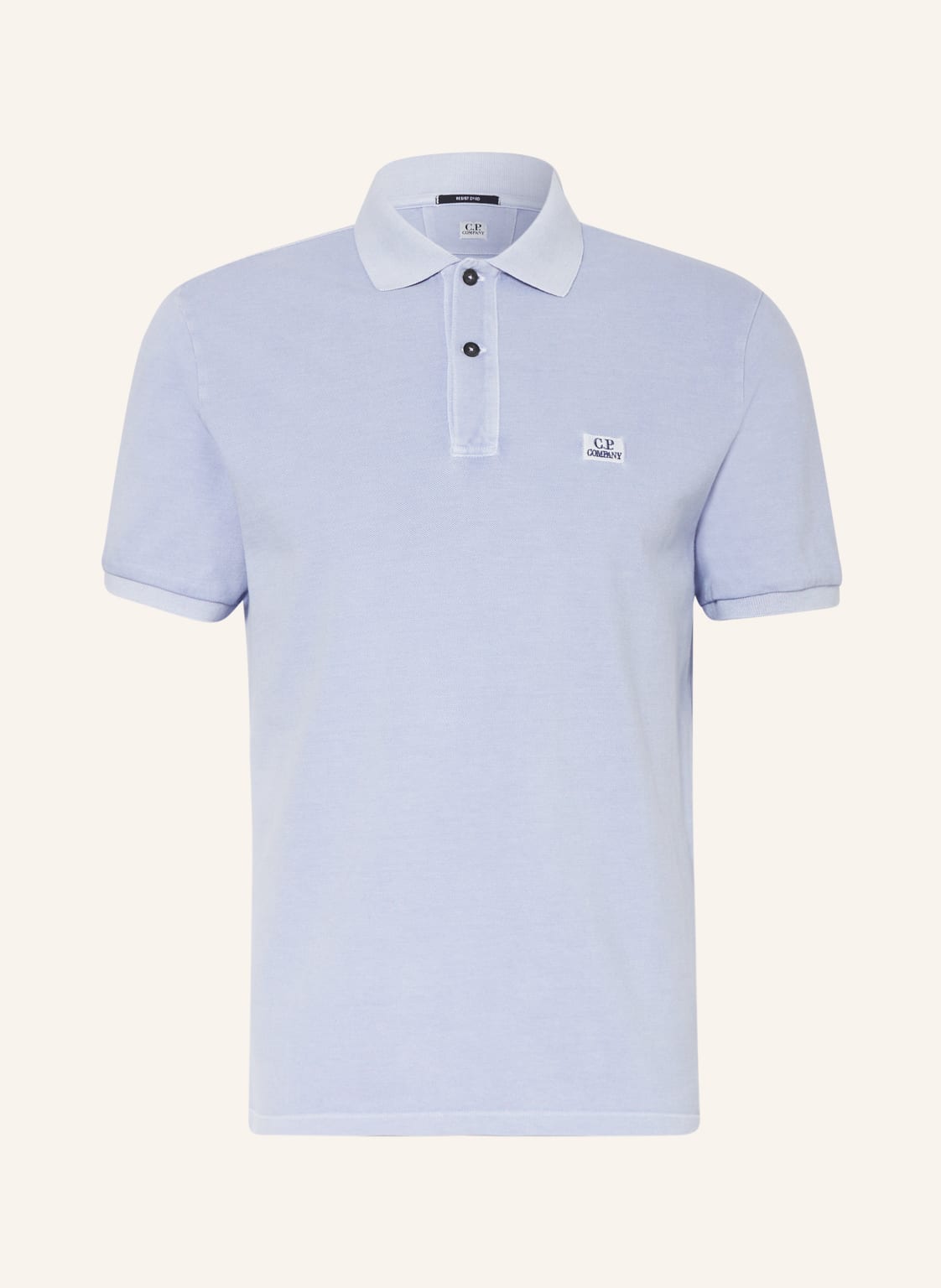 Image of C.P. Company Piqué-Poloshirt Regular Fit violett