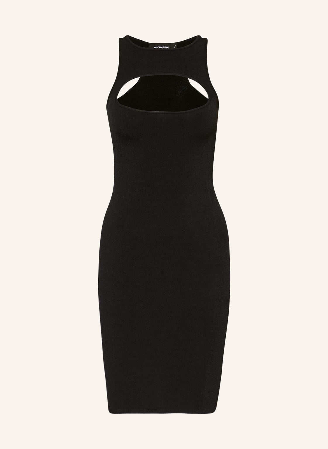 Image of dsquared2 Jerseykleid Mit Cut-Out schwarz