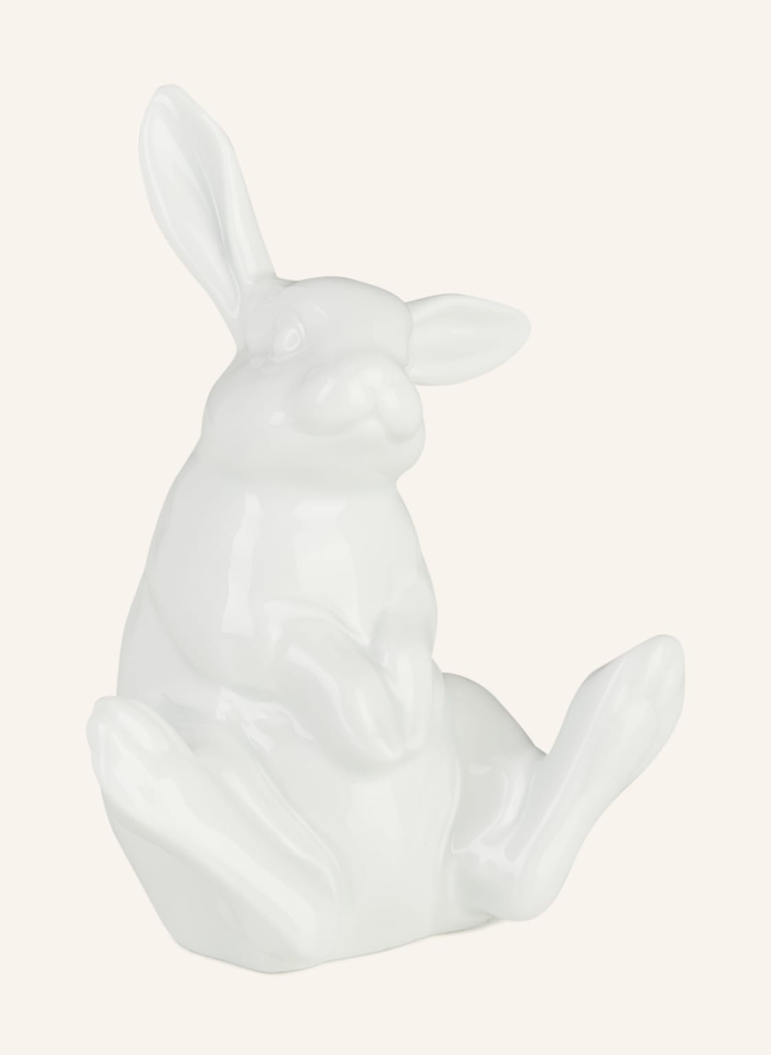 Image of Fürstenberg Dekofigur Hase 2022 Paul weiss