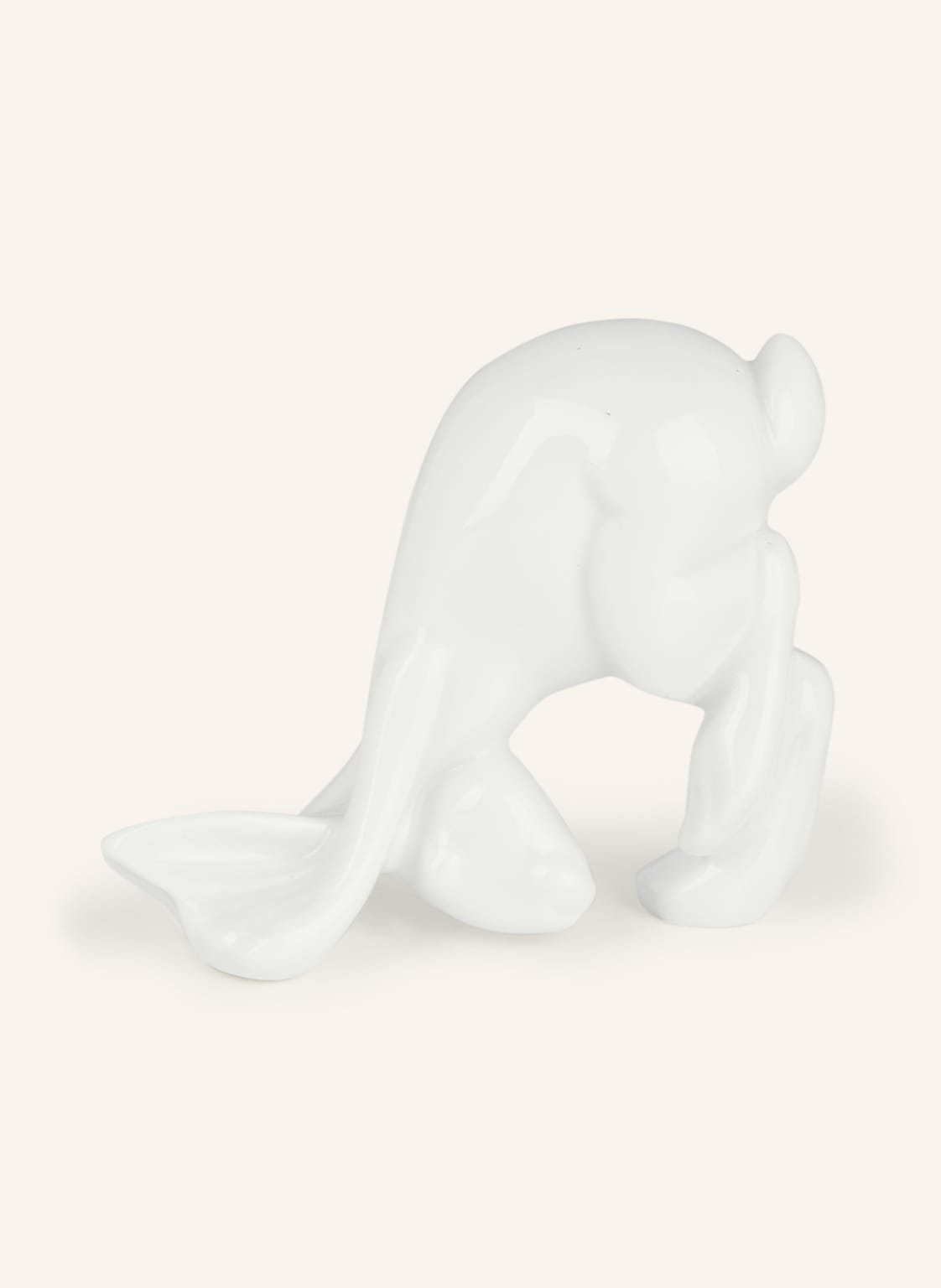 Image of Fürstenberg Dekofigur Hase 2005 Der Akrobat weiss