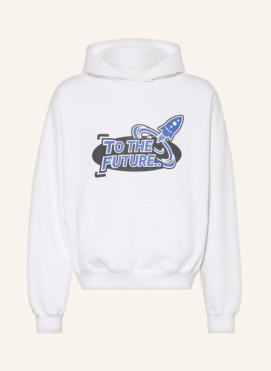Image of Preach Oversized-Hoodie weiss