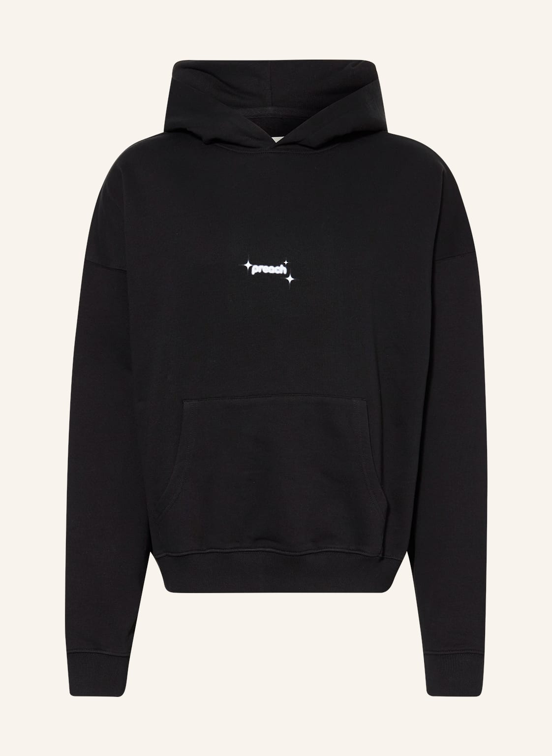 Image of Preach Oversized-Hoodie schwarz