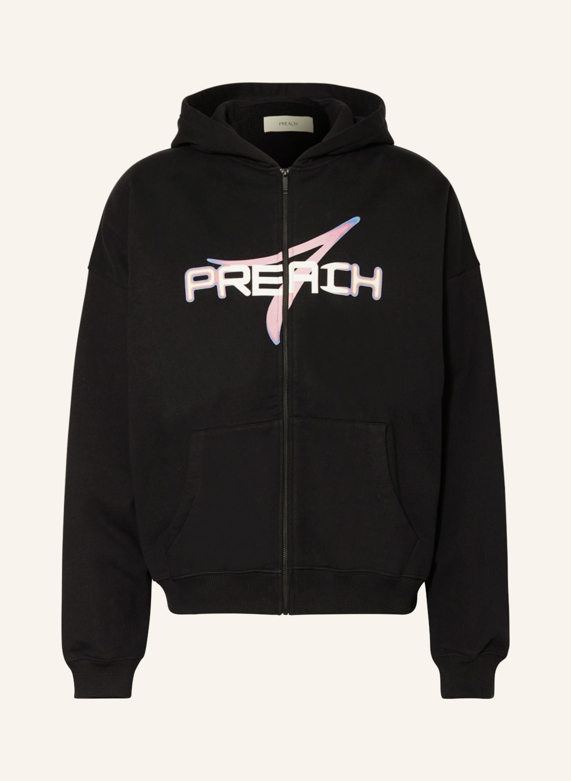Image of Preach Oversized-Sweatjacke schwarz