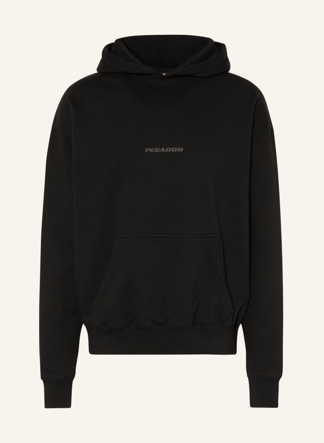 Image of Pegador Oversized-Hoodie schwarz