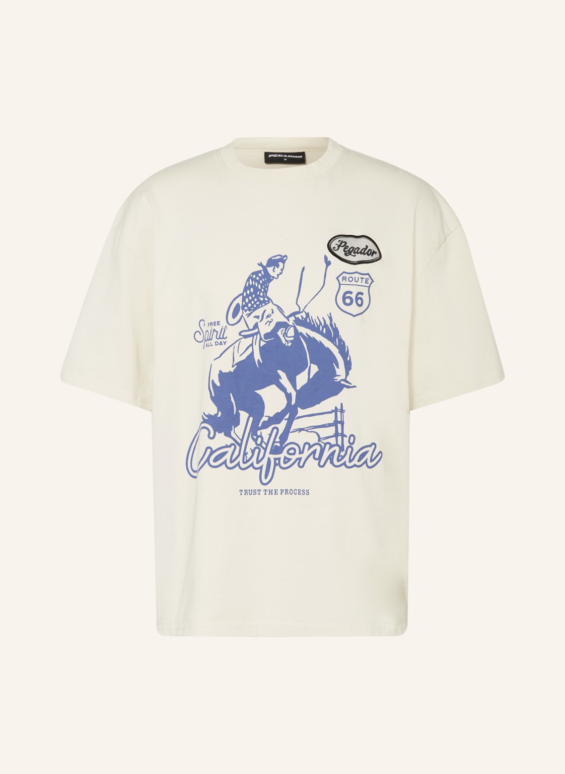 Image of Pegador Oversized-Shirt Shorville weiss