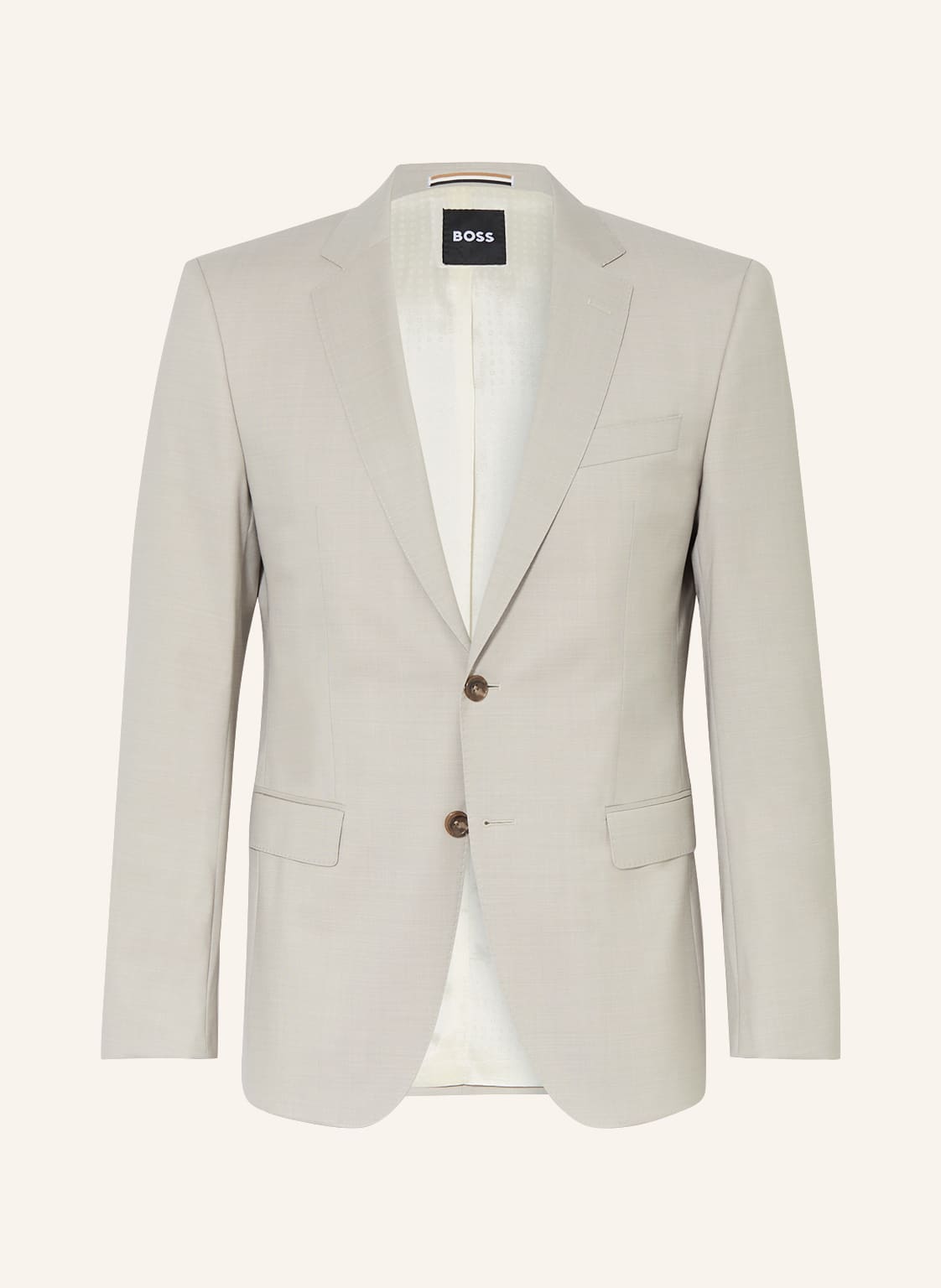 Image of Boss Anzugsakko Huge Slim Fit beige