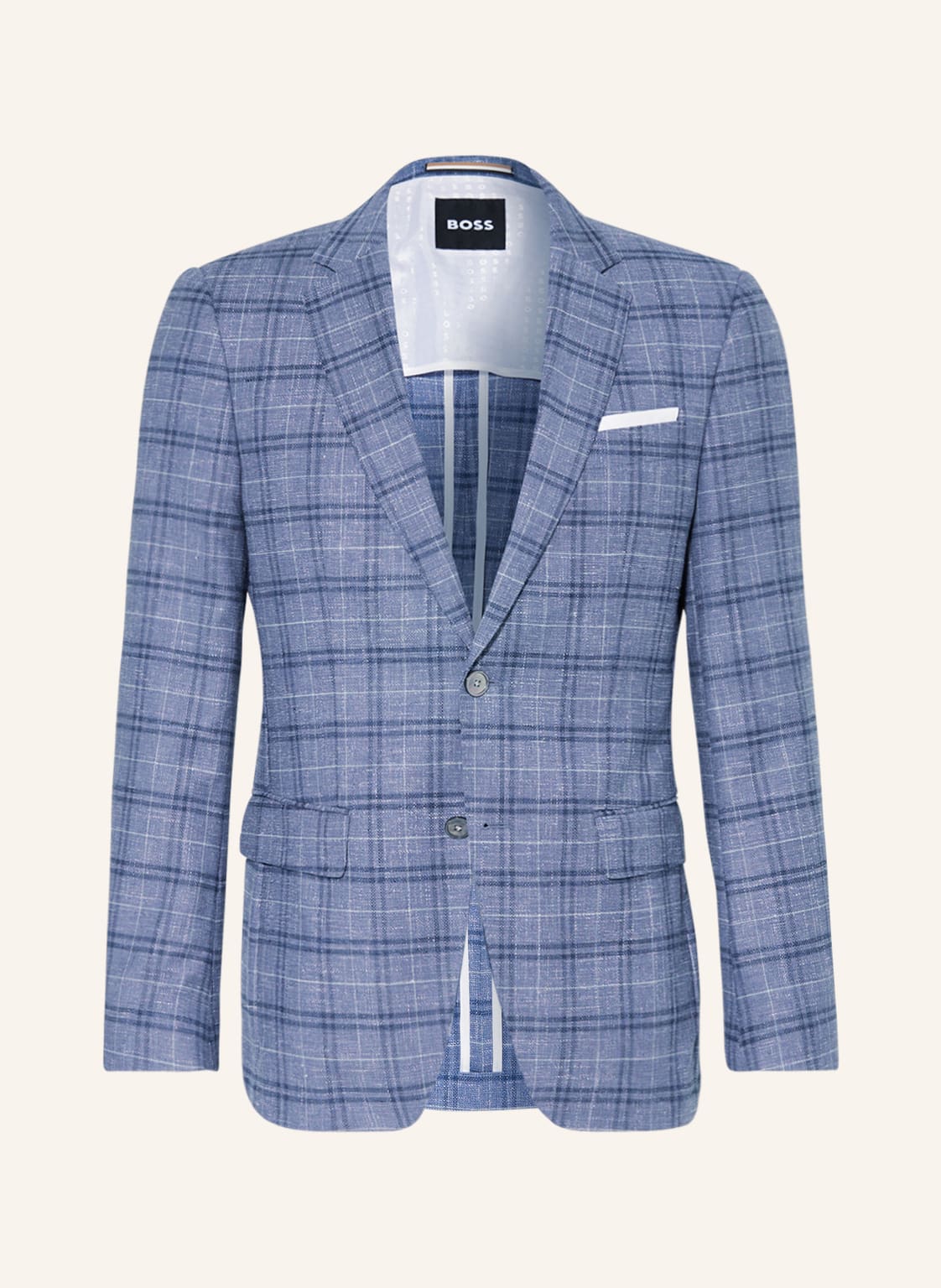 Image of Boss Sakko Hutson Slim Fit blau
