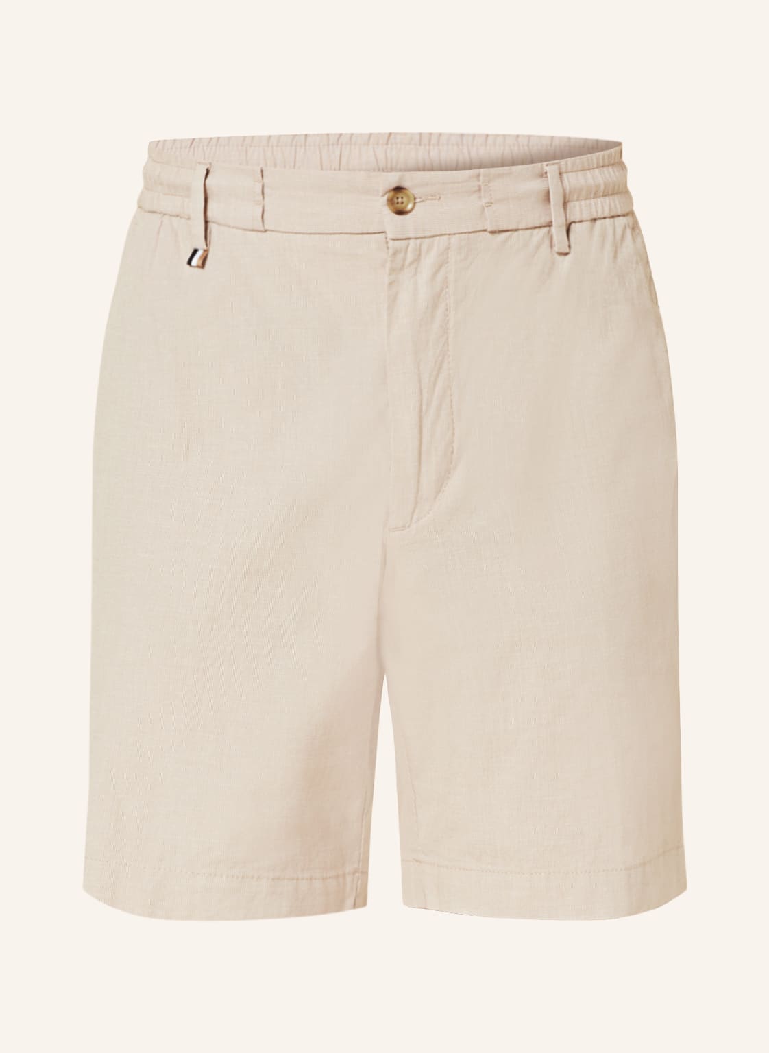 Image of Boss Shorts Slice Slim Fit beige