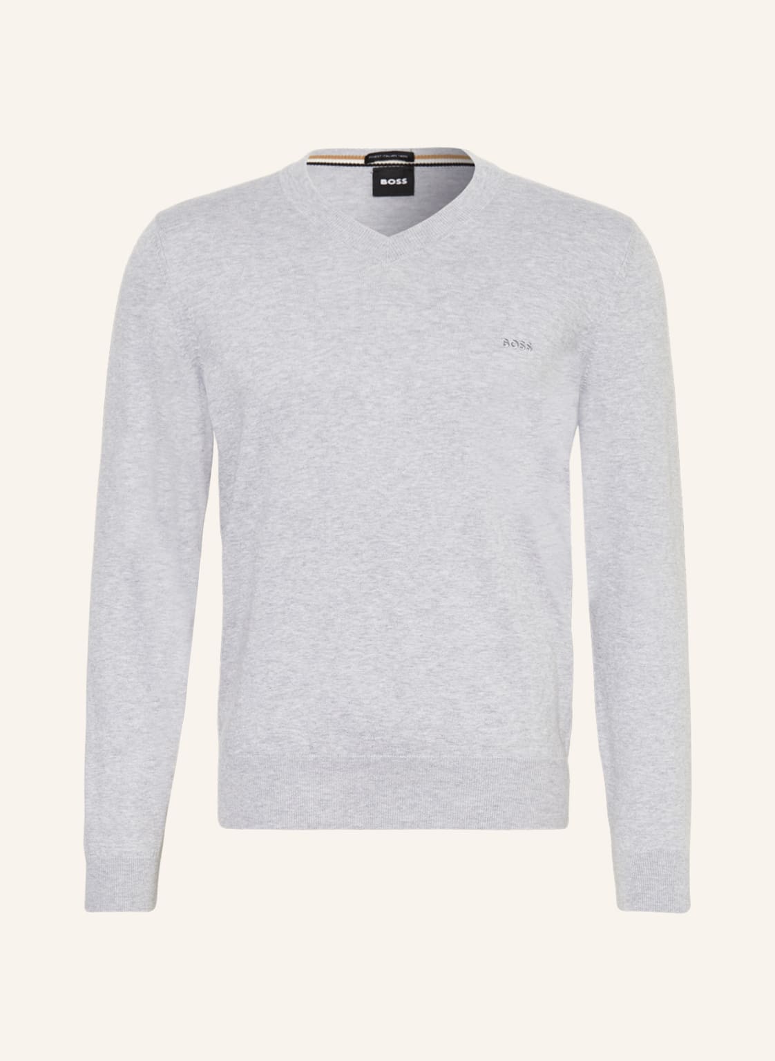 Image of Boss Pullover Pacello grau