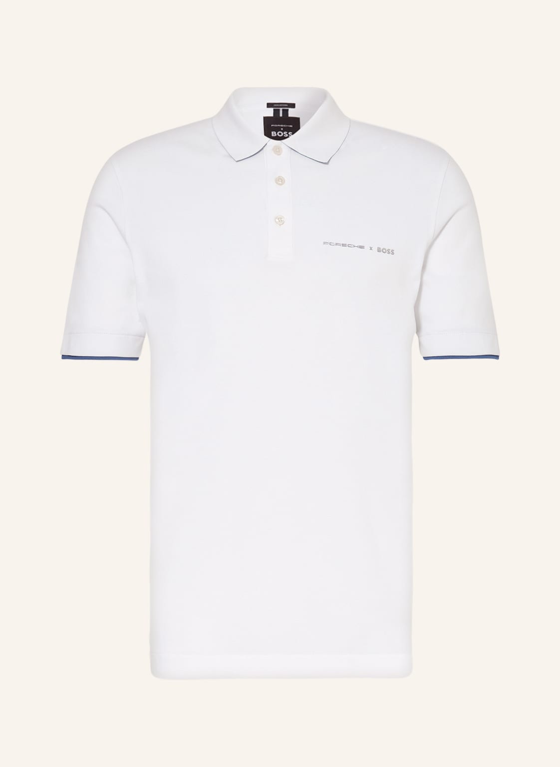 Image of Boss Poloshirt Parlay Regular Fit weiss