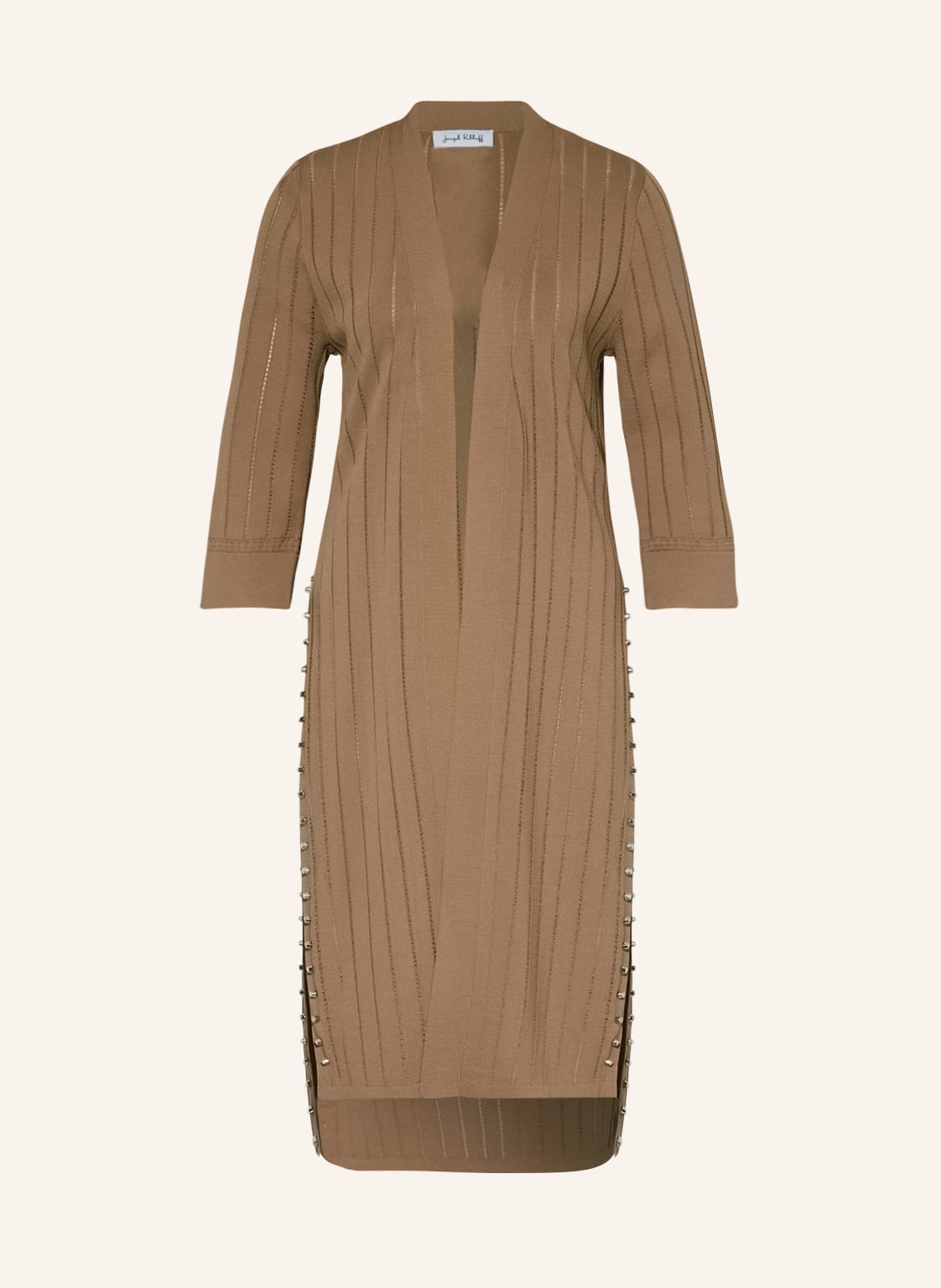 Image of Joseph Ribkoff Strickhülle Mit Nieten braun