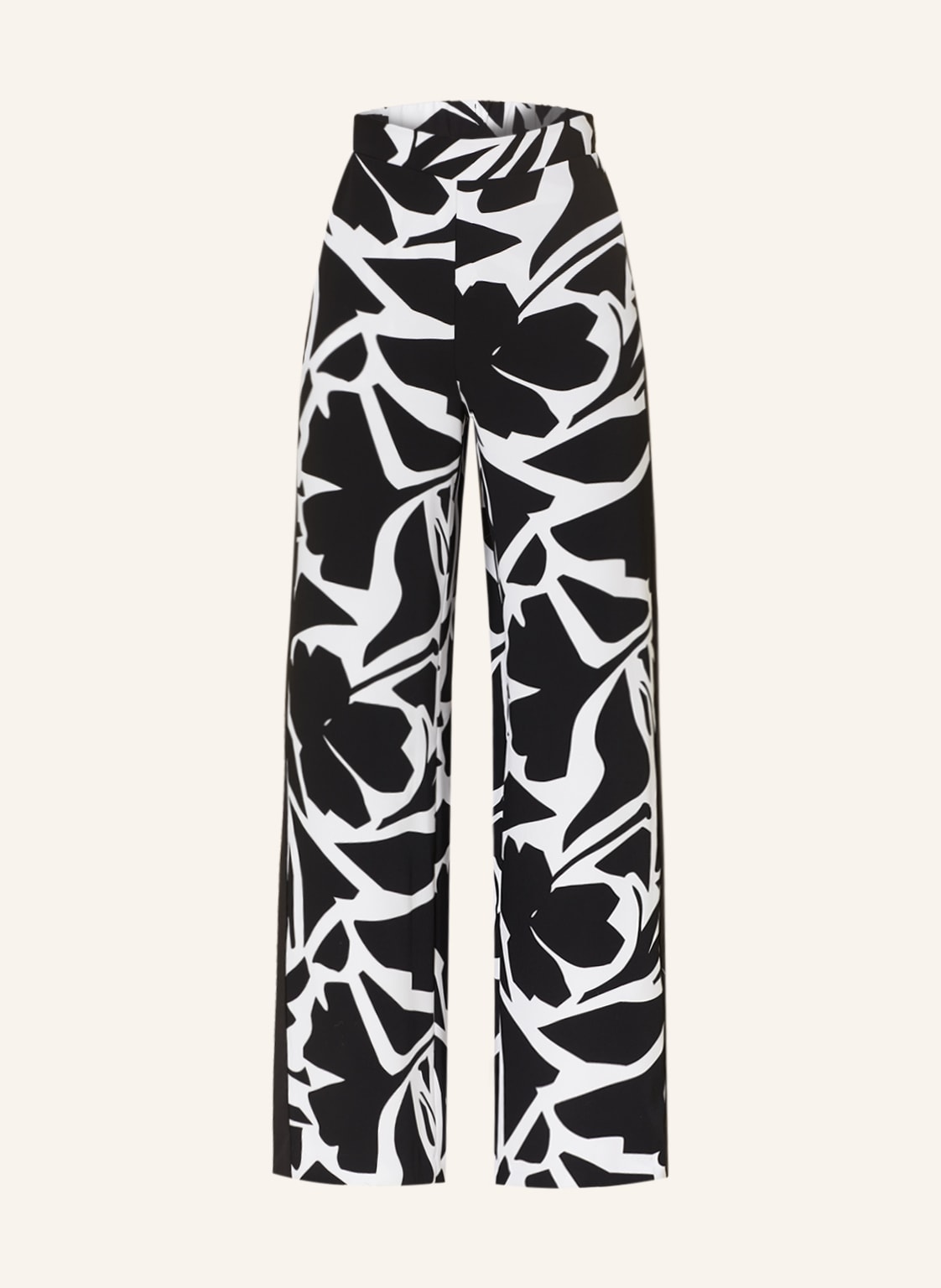 Image of Joseph Ribkoff Marlenehose Mit Galonstreifen schwarz