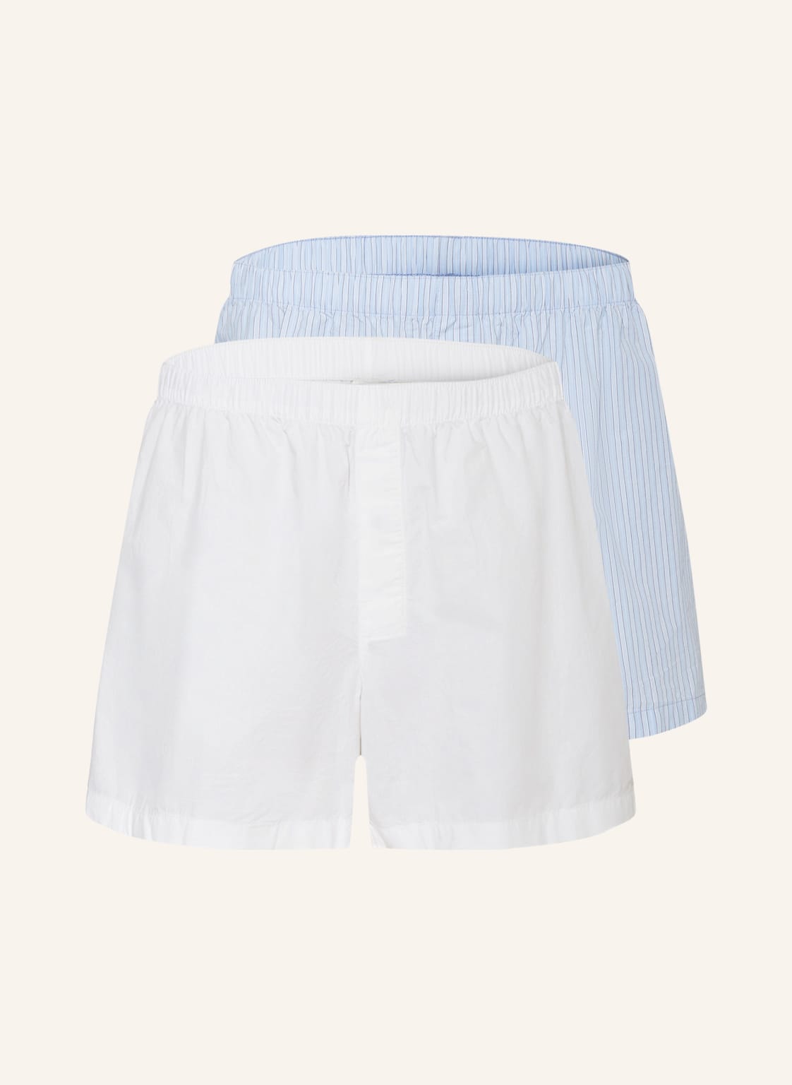 Image of Cos 2er-Pack Web-Boxershorts weiss