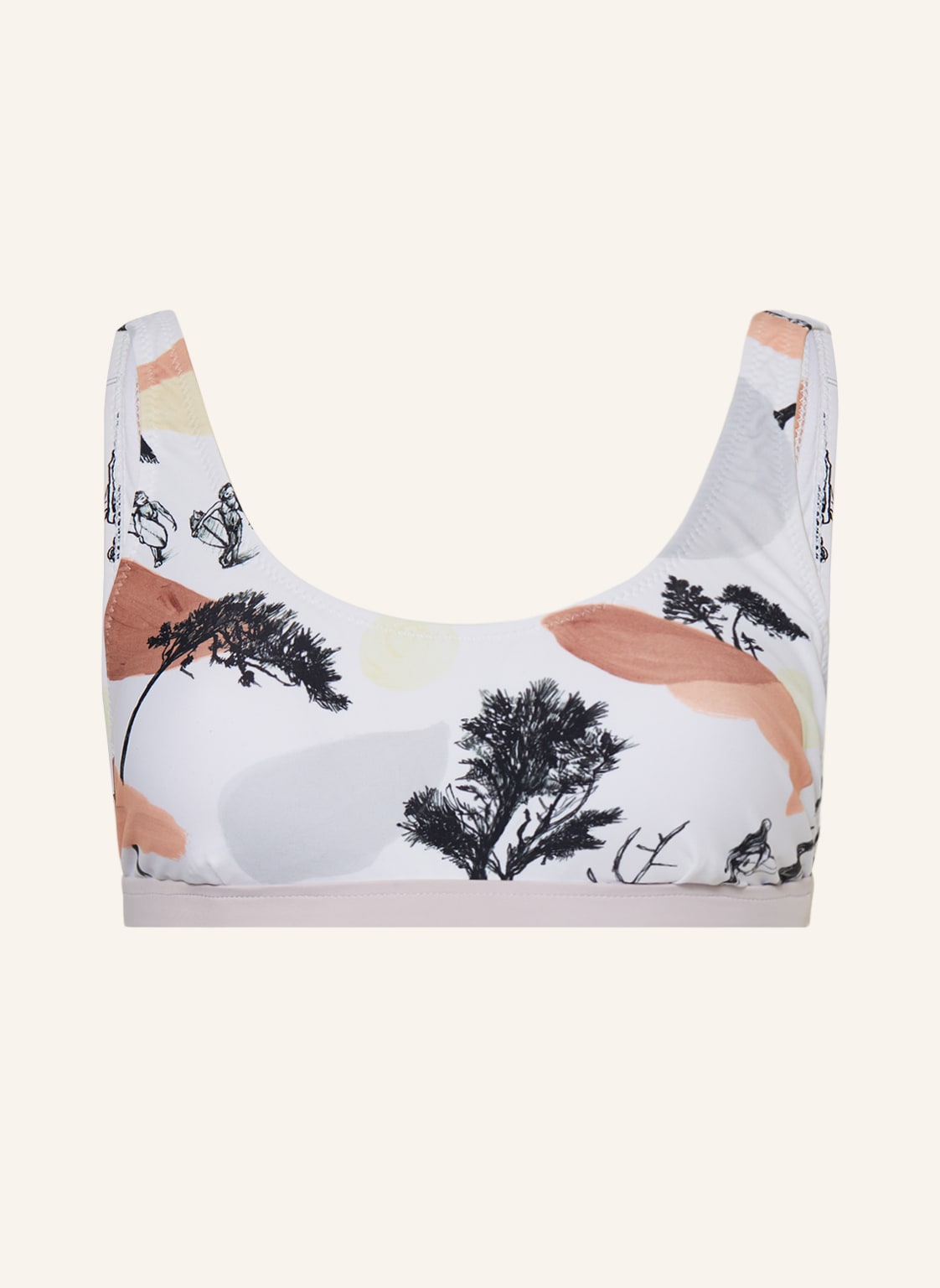 Image of Picture Bralette-Bikini-Top Clove Mit Uv-Schutz 50+ weiss