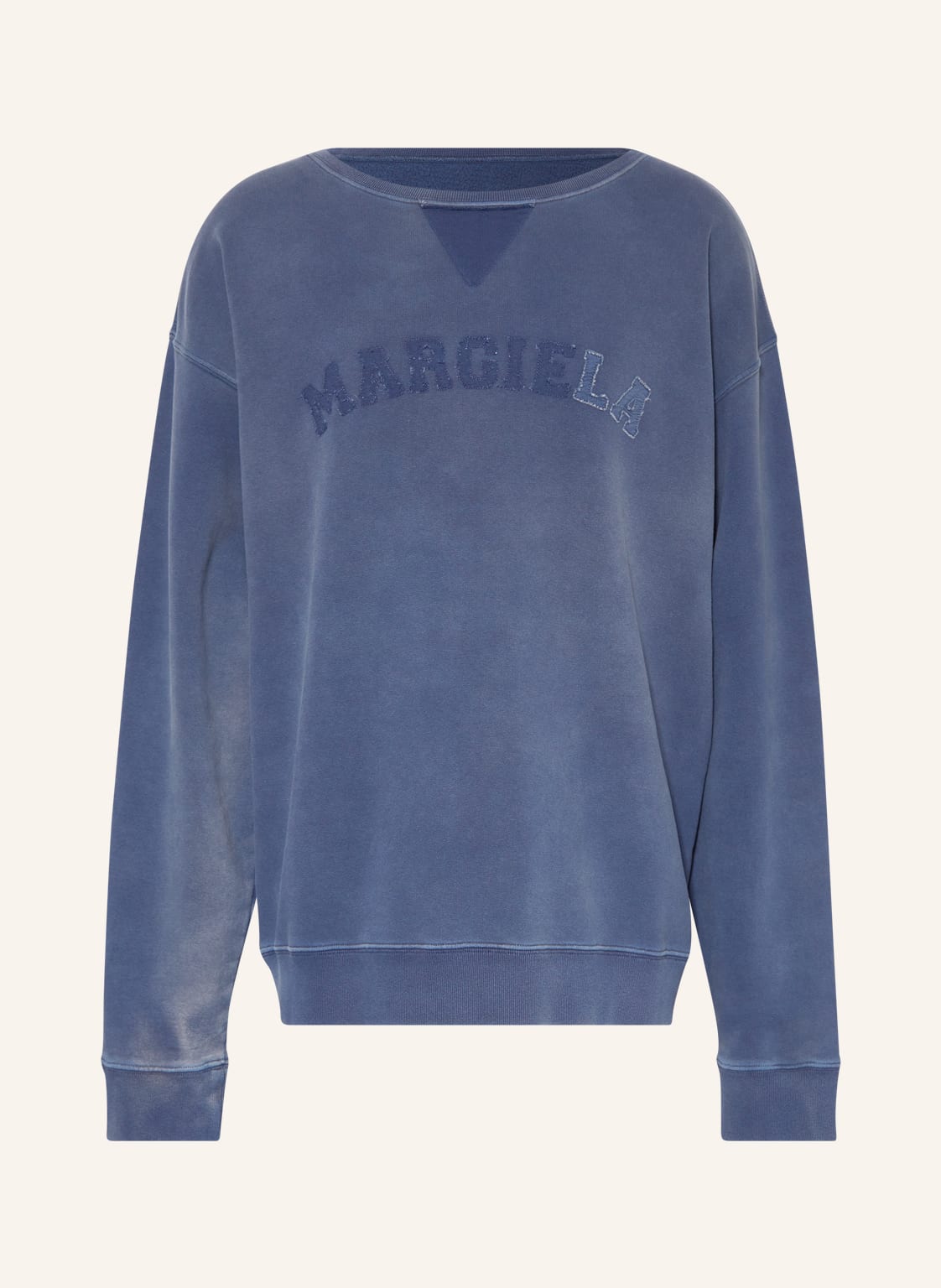 Image of Maison Margiela Oversized-Sweatshirt blau