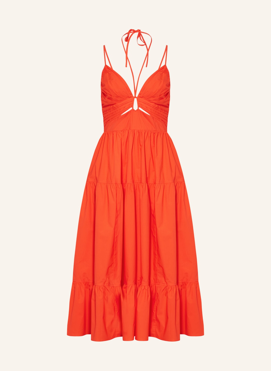 Image of Ulla Johnson Kleid Phoebe Mit Cut-Outs orange