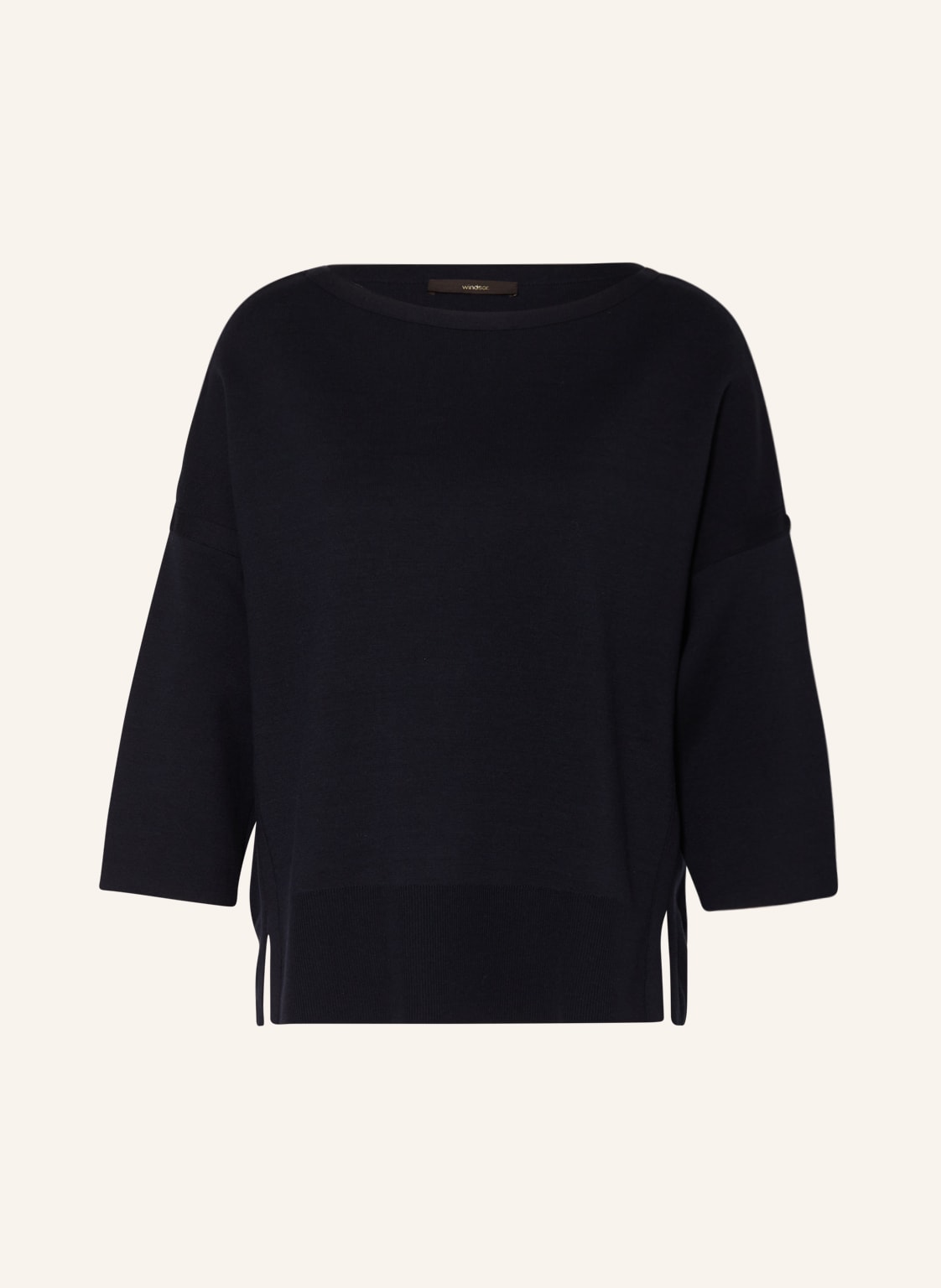 Image of Windsor. Pullover Mit 3/4-Arm blau