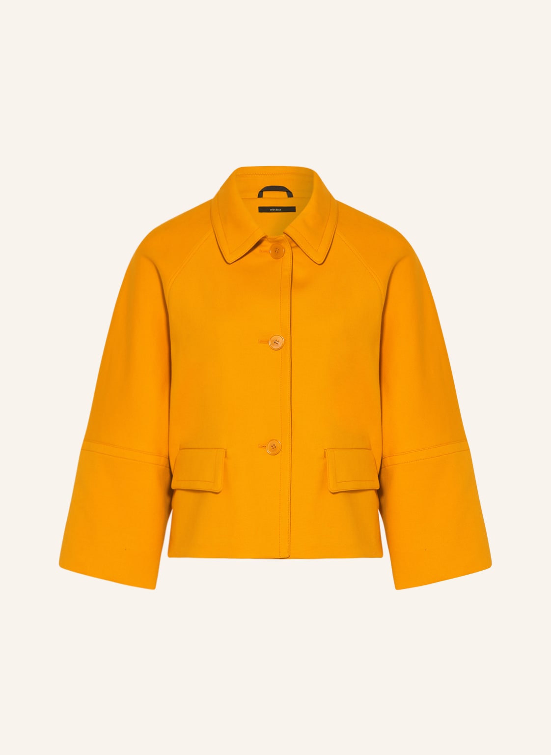 Image of Windsor. Oversized-Jacke orange