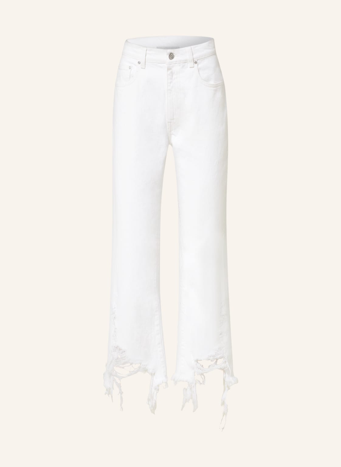 Image of Stella Mccartney 7/8-Jeans weiss