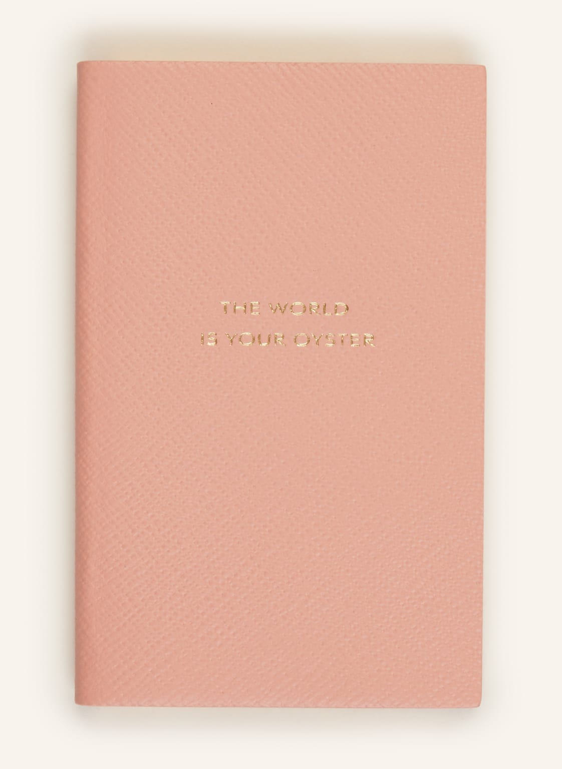 Image of Smythson Notizbuch Panama rosa