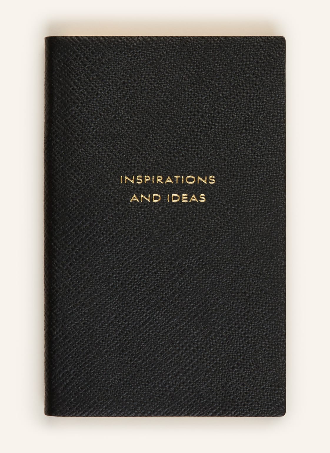 Image of Smythson Notizbuch Panama schwarz